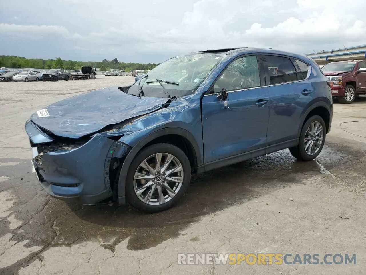 1 fotografías del automóvil dañado JM3KFADM8M1326582 MAZDA CX-5 2021