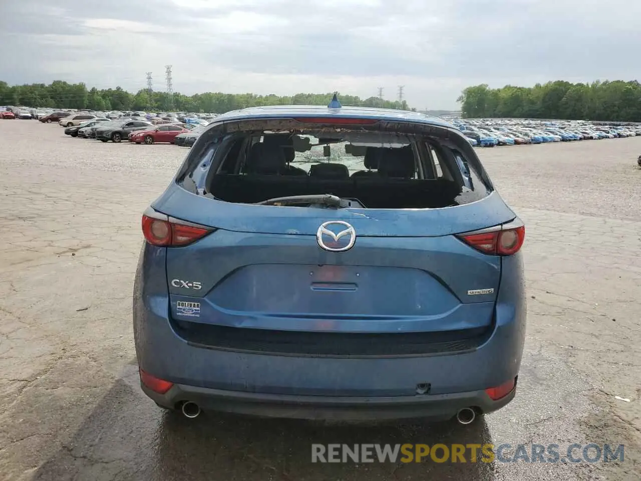 6 fotografías del automóvil dañado JM3KFADM8M1326582 MAZDA CX-5 2021