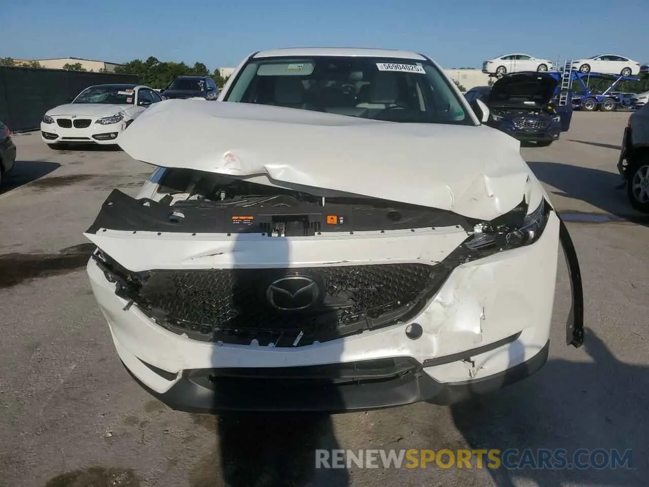 5 fotografías del automóvil dañado JM3KFADM9M0402185 MAZDA CX-5 2021