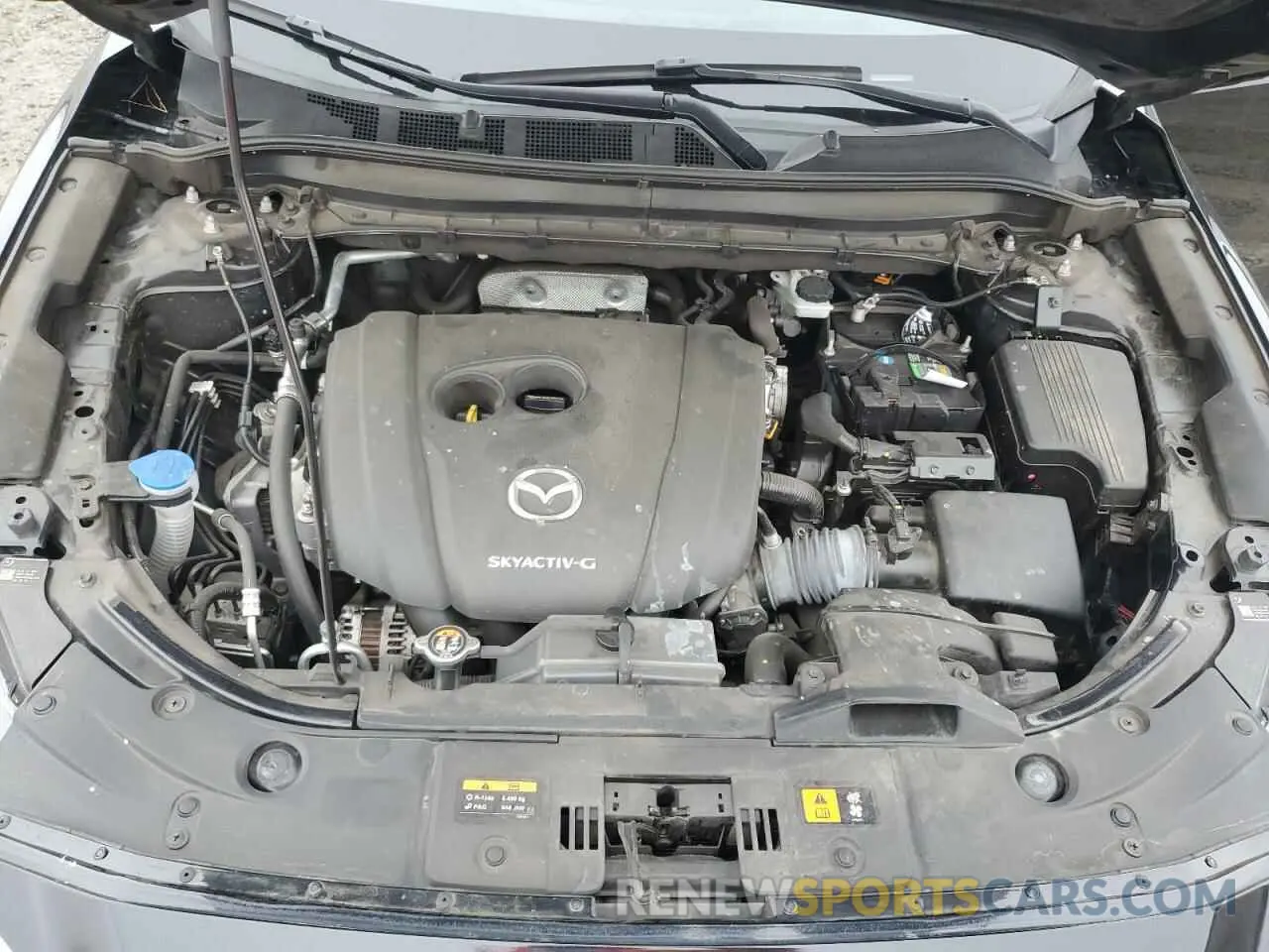 12 fotografías del automóvil dañado JM3KFADMXM0306095 MAZDA CX-5 2021