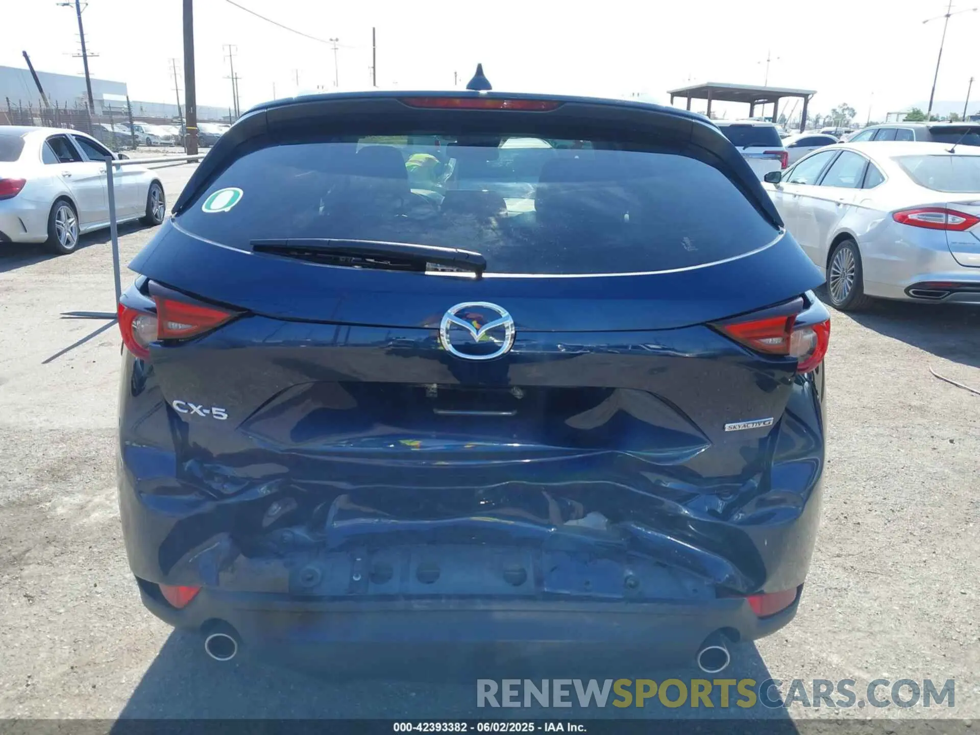 6 fotografías del automóvil dañado JM3KFADMXM0413521 MAZDA CX-5 2021