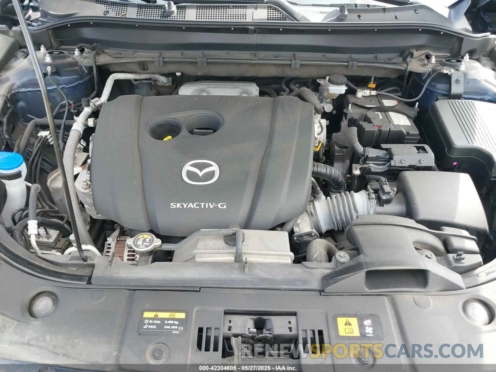 10 fotografías del automóvil dañado JM3KFADMXM1321545 MAZDA CX-5 2021