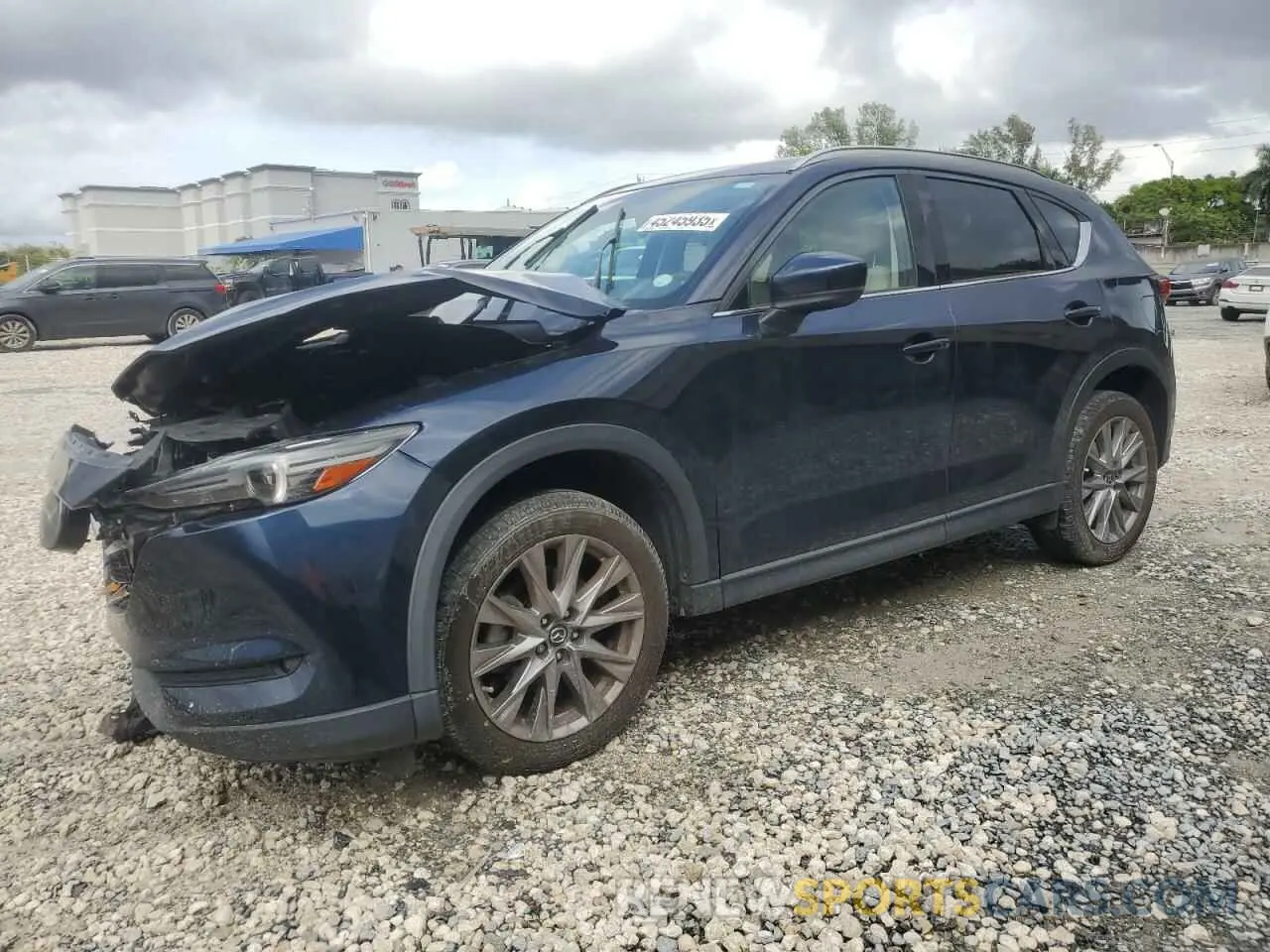 1 fotografías del automóvil dañado JM3KFBAY0M0414464 MAZDA CX-5 2021