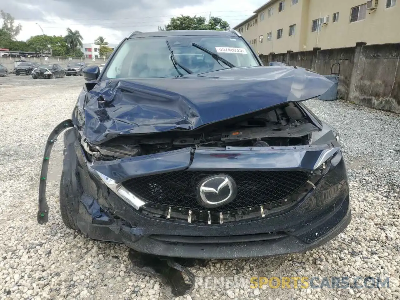 5 fotografías del automóvil dañado JM3KFBAY0M0414464 MAZDA CX-5 2021