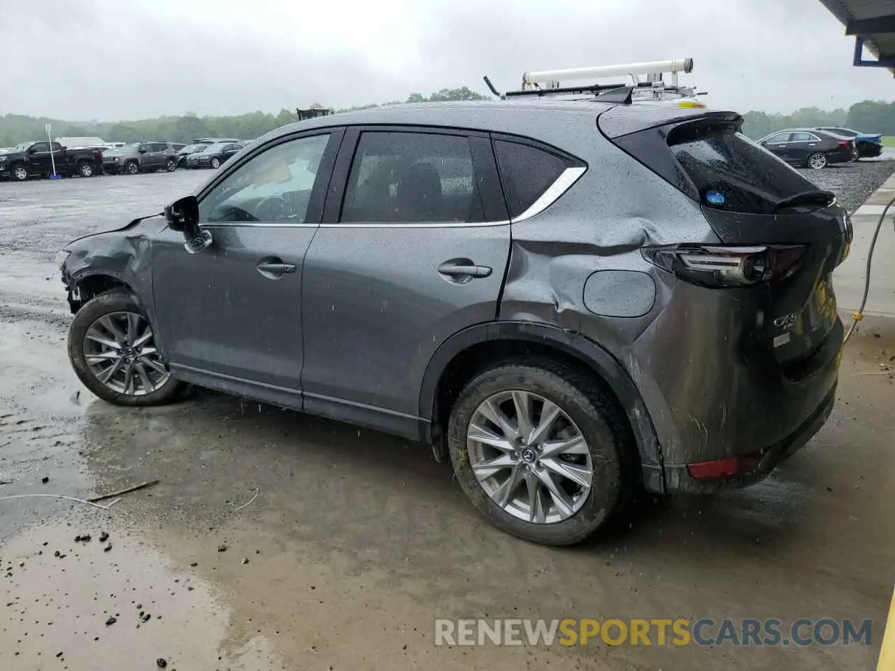 2 fotografías del automóvil dañado JM3KFBAY0M0428753 MAZDA CX-5 2021