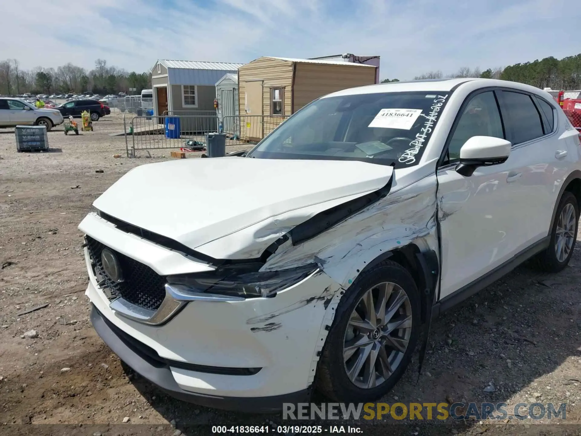 6 fotografías del automóvil dañado JM3KFBAY2M0452651 MAZDA CX-5 2021