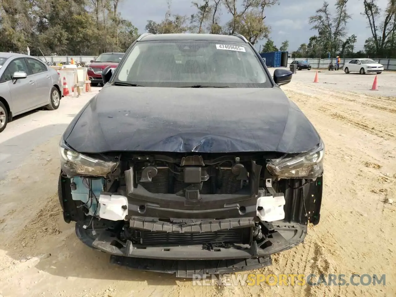 5 fotografías del automóvil dañado JM3KFBAY4M0433972 MAZDA CX-5 2021