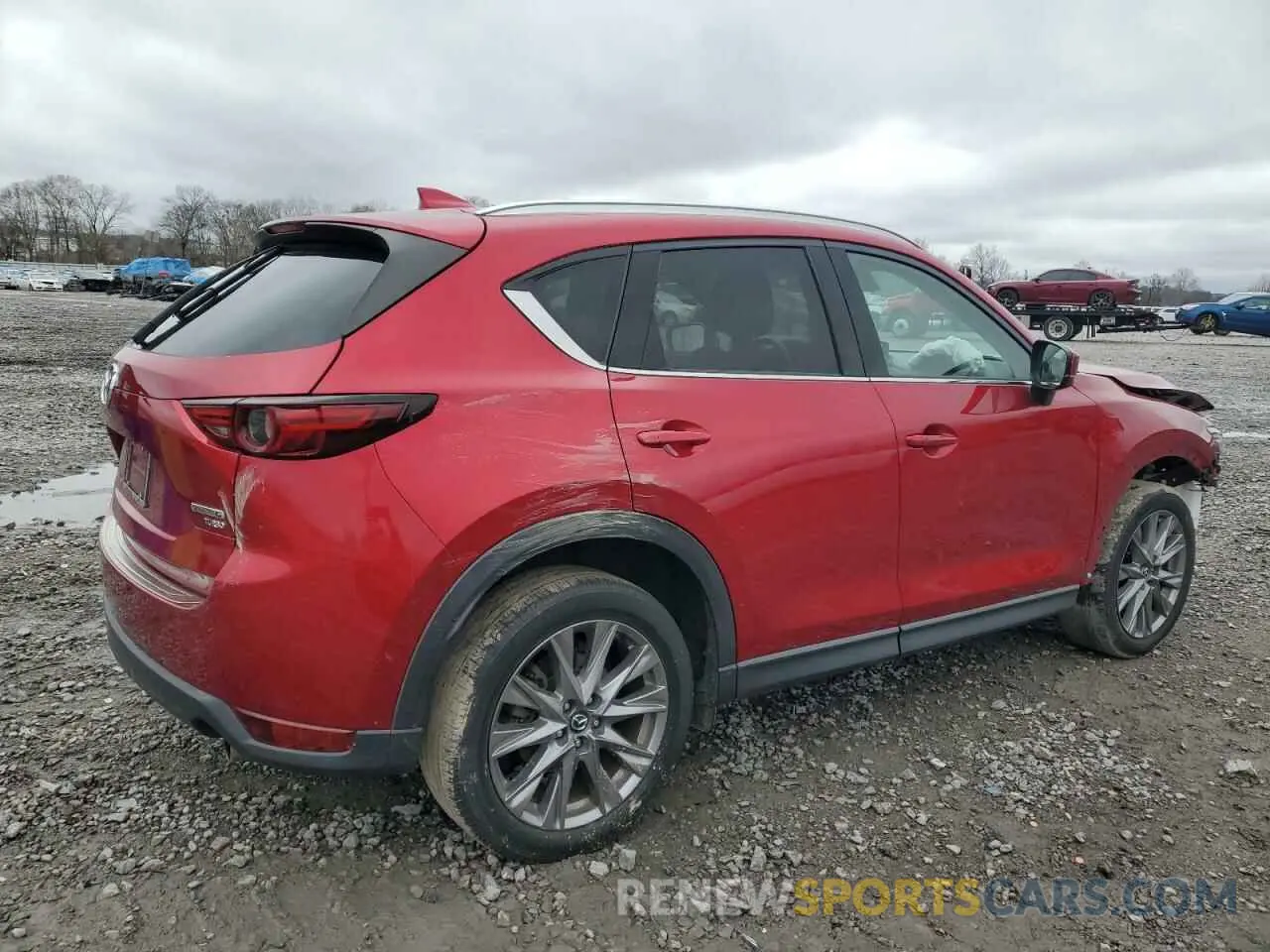 3 fotografías del automóvil dañado JM3KFBAY5M0313517 MAZDA CX-5 2021