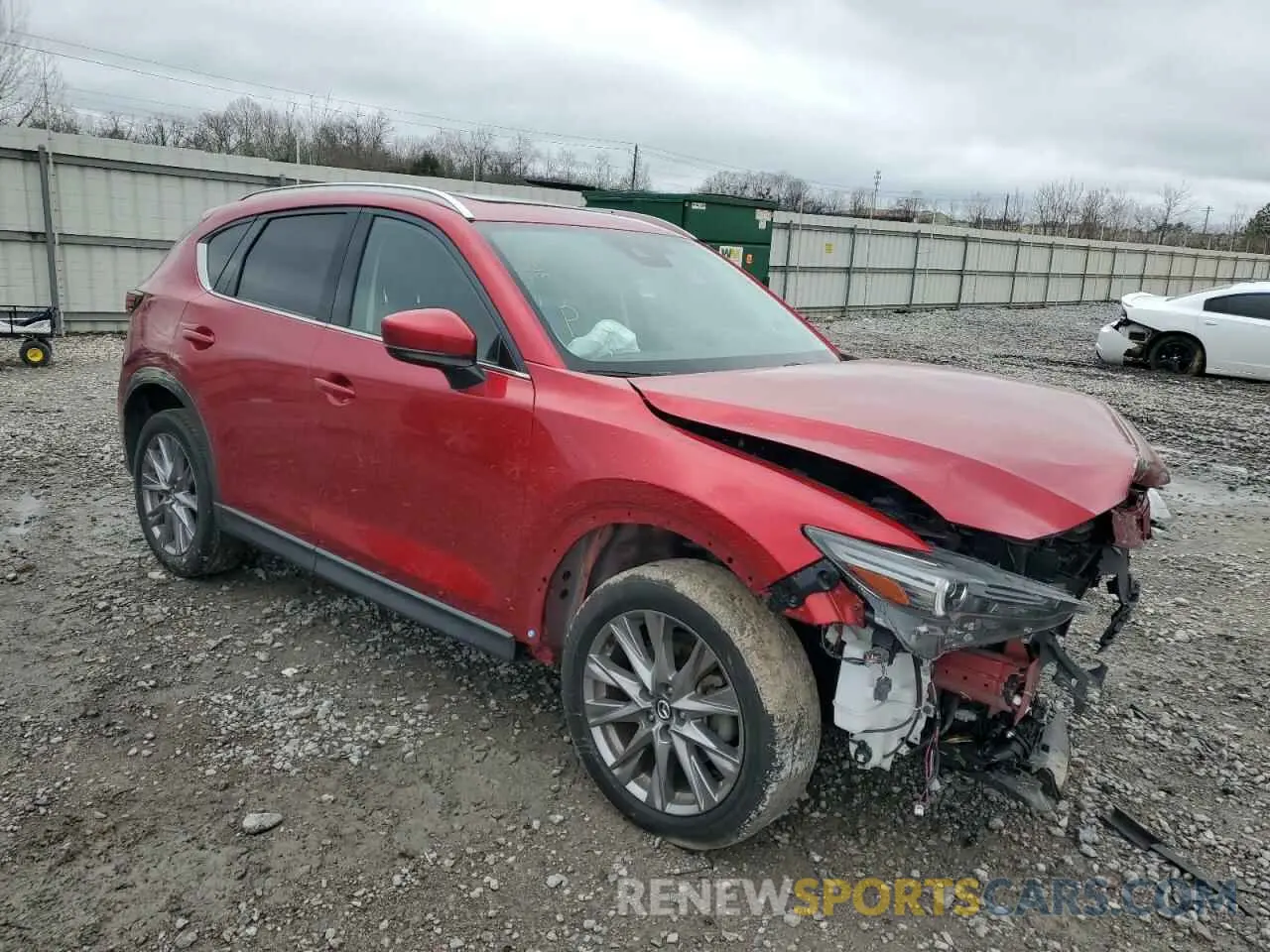 4 fotografías del automóvil dañado JM3KFBAY5M0313517 MAZDA CX-5 2021