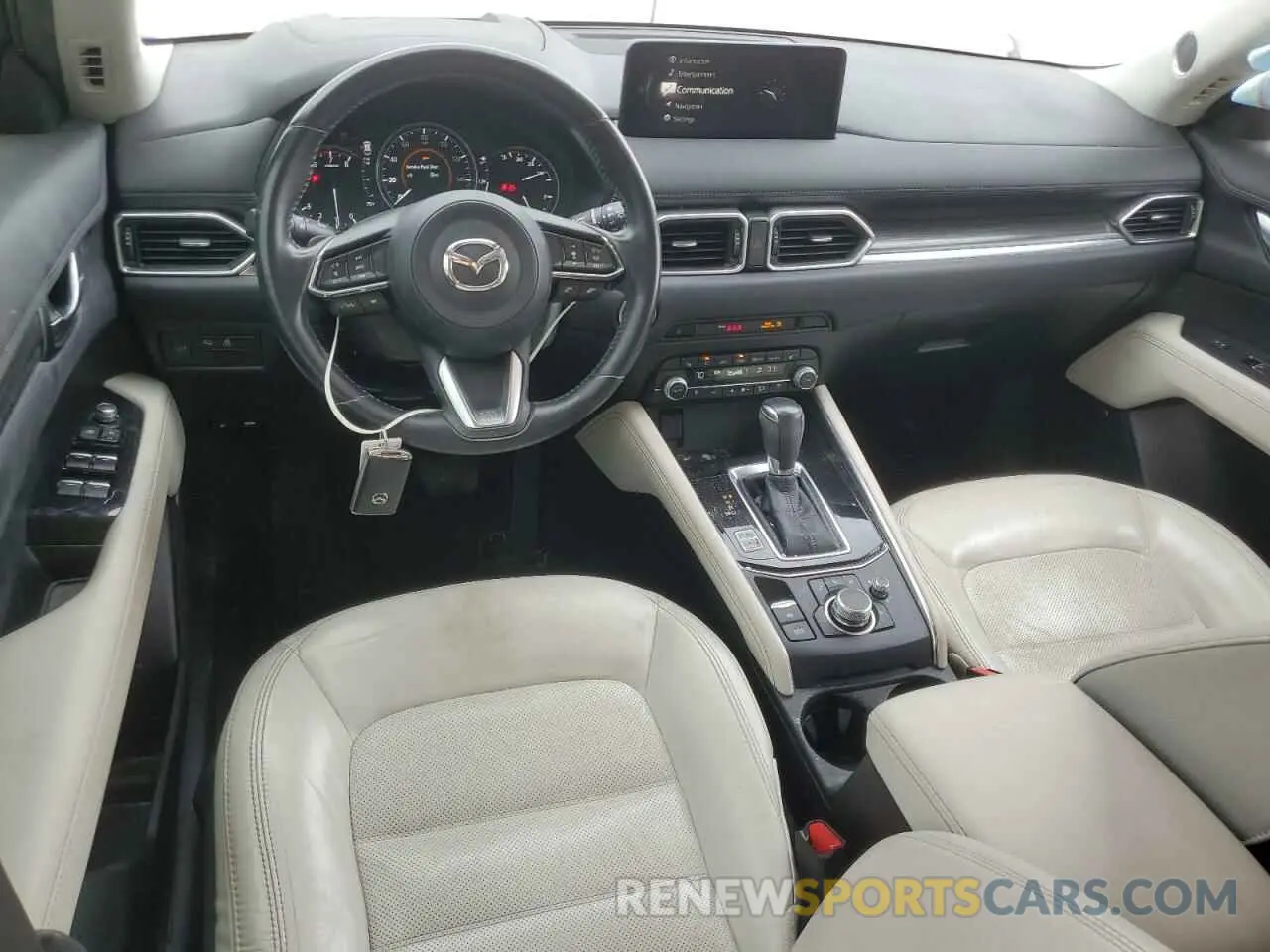 8 fotografías del automóvil dañado JM3KFBAY5M0320404 MAZDA CX-5 2021