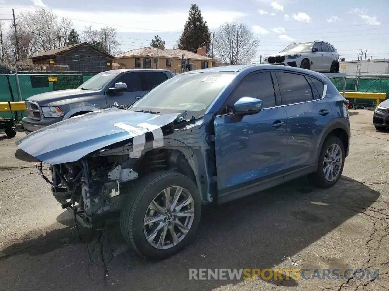 1 fotografías del automóvil dañado JM3KFBAY8M0384498 MAZDA CX-5 2021