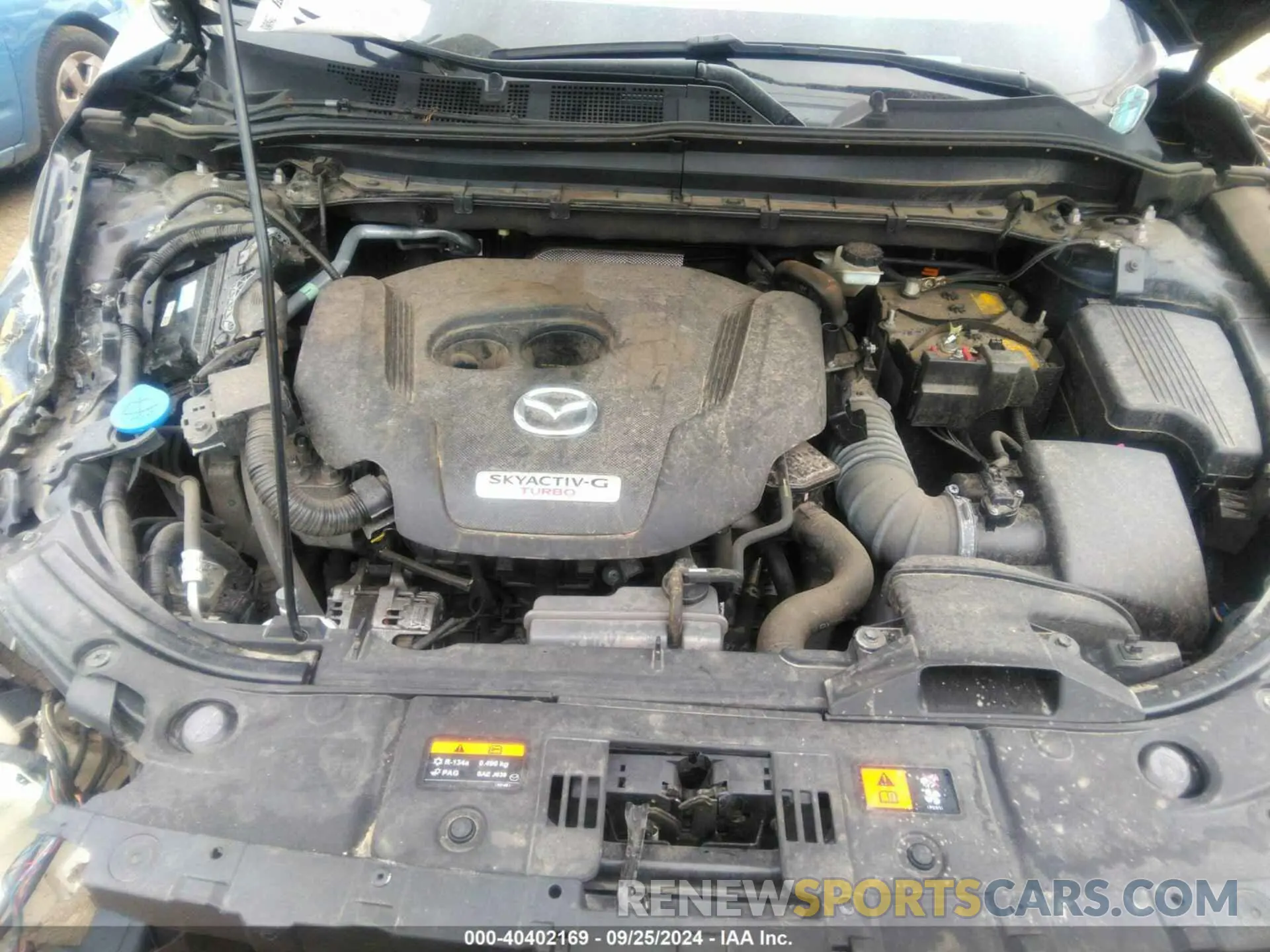 10 fotografías del automóvil dañado JM3KFBAY8M0426653 MAZDA CX-5 2021