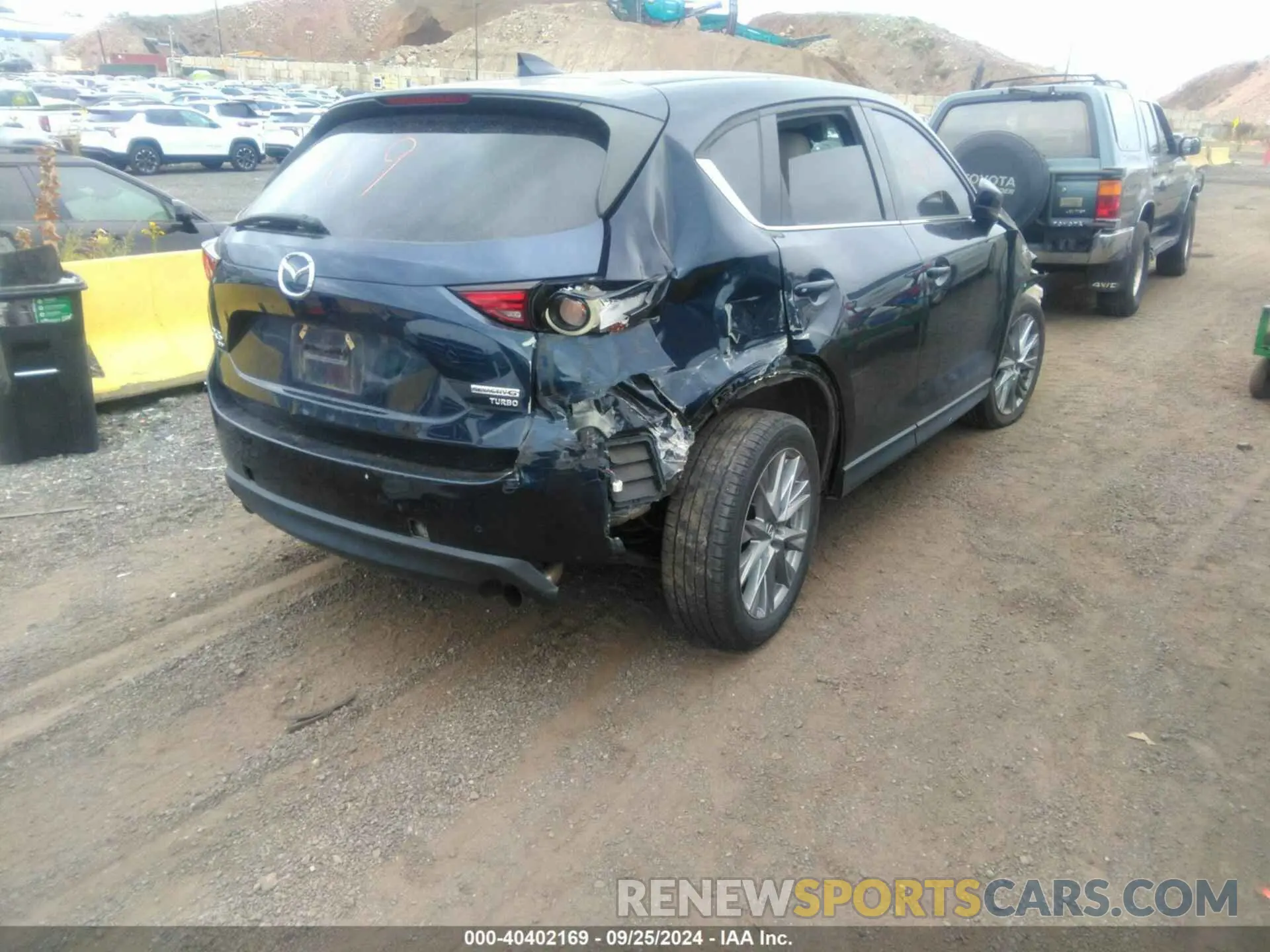 4 fotografías del automóvil dañado JM3KFBAY8M0426653 MAZDA CX-5 2021