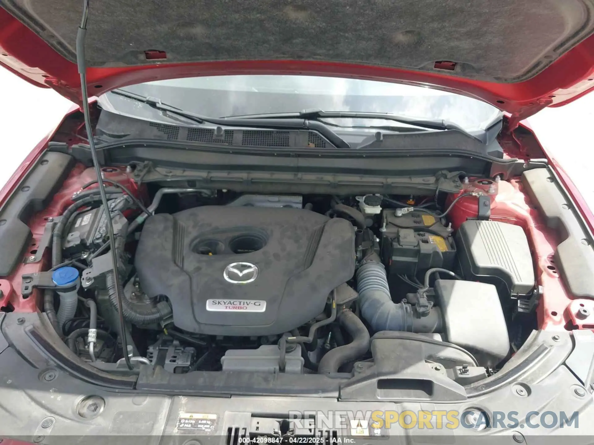 10 fotografías del automóvil dañado JM3KFBAY8M0451567 MAZDA CX-5 2021
