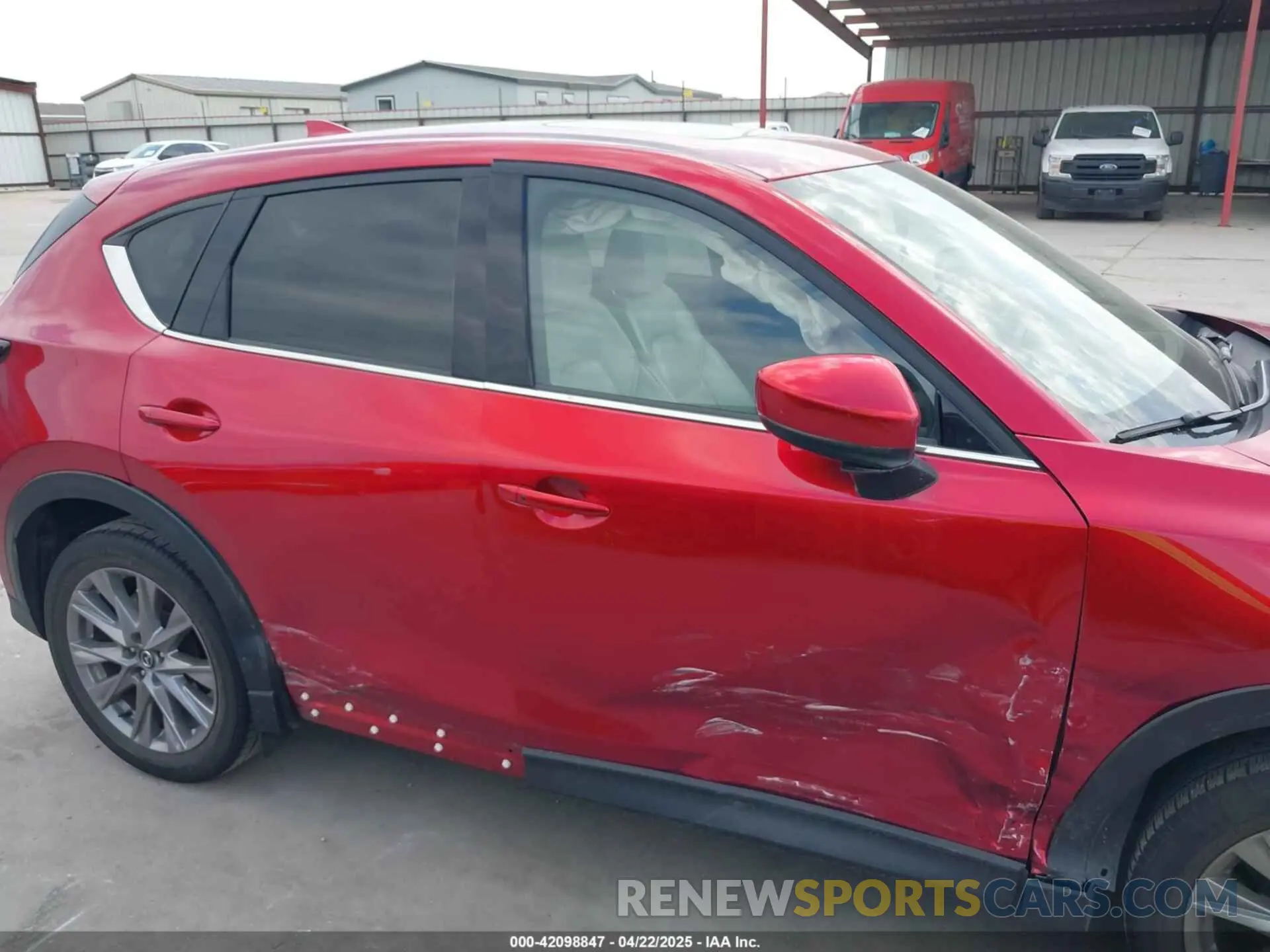 6 fotografías del automóvil dañado JM3KFBAY8M0451567 MAZDA CX-5 2021