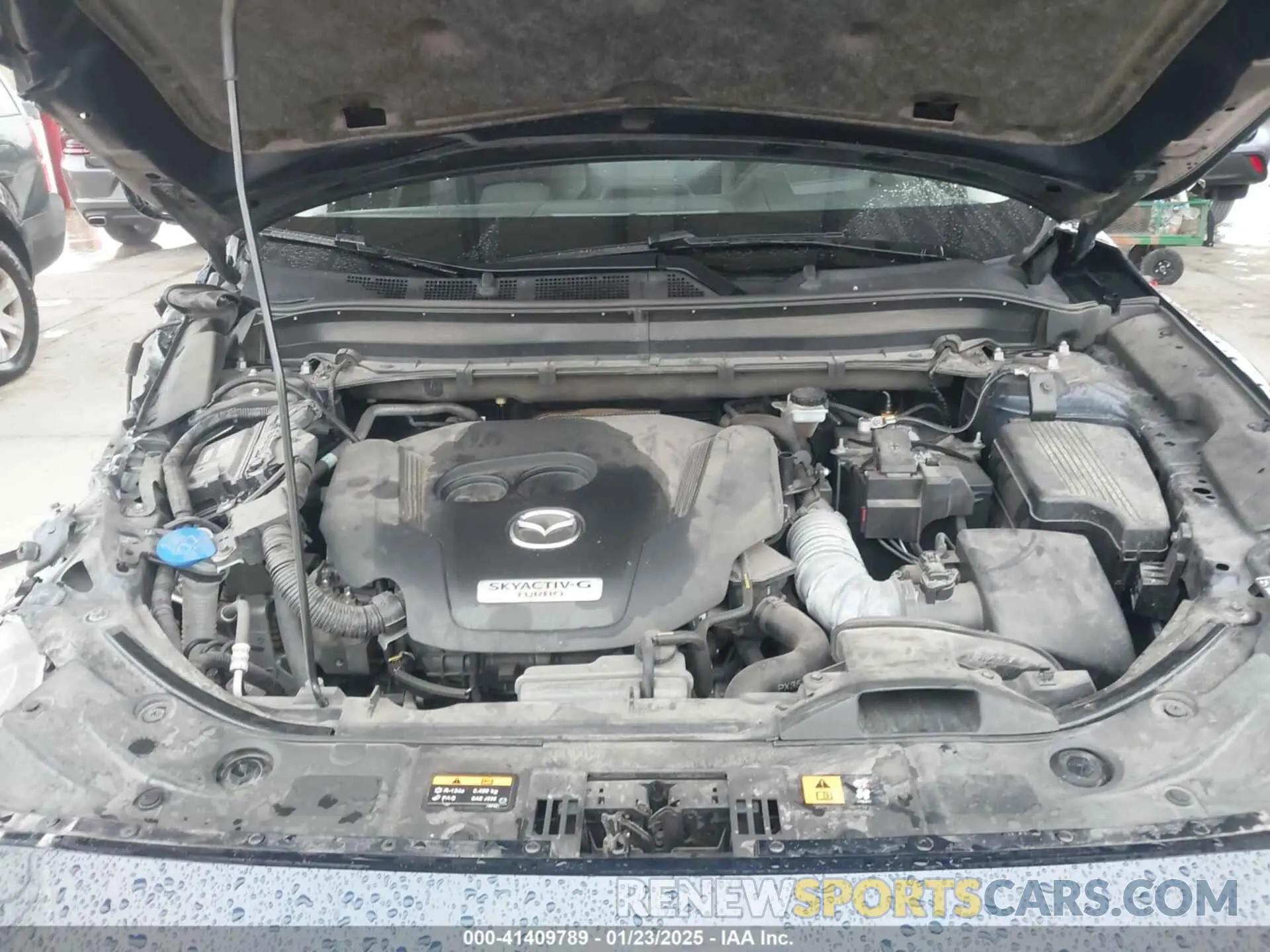 10 fotografías del automóvil dañado JM3KFBAY9M0454042 MAZDA CX-5 2021