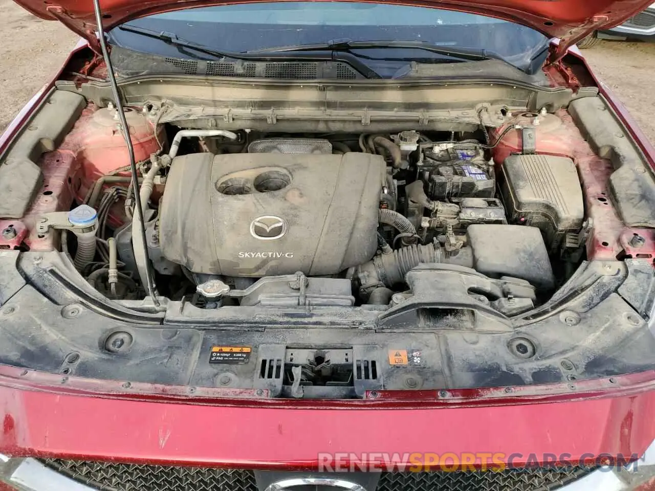 12 fotografías del automóvil dañado JM3KFBBL0M0130903 MAZDA CX-5 2021