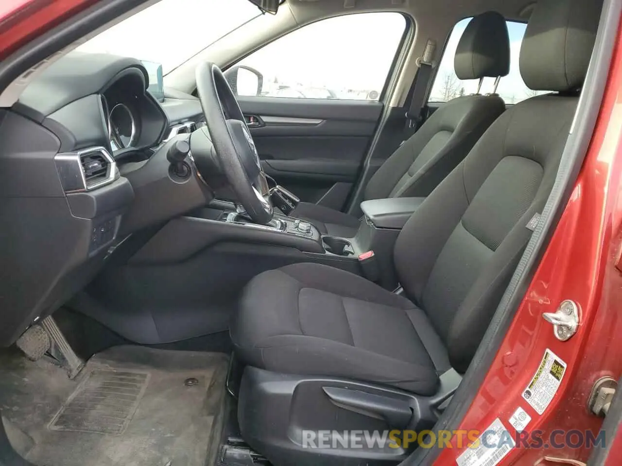 7 fotografías del automóvil dañado JM3KFBBL0M0130903 MAZDA CX-5 2021