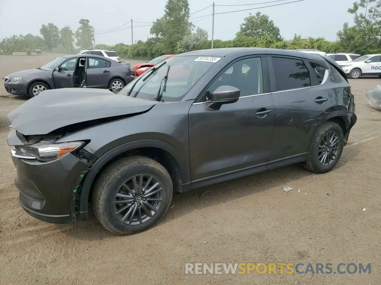 1 fotografías del automóvil dañado JM3KFBBL5M0112249 MAZDA CX-5 2021