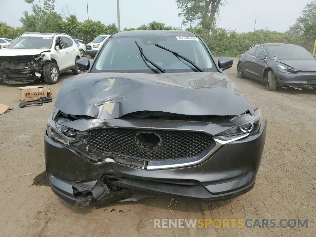5 fotografías del automóvil dañado JM3KFBBL5M0112249 MAZDA CX-5 2021