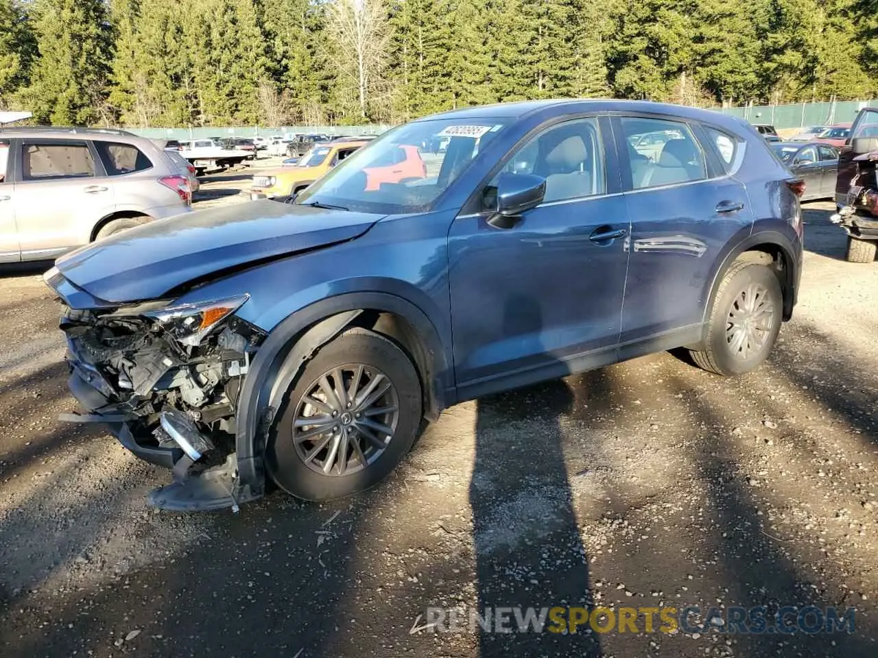 1 fotografías del automóvil dañado JM3KFBBM0M0403122 MAZDA CX-5 2021