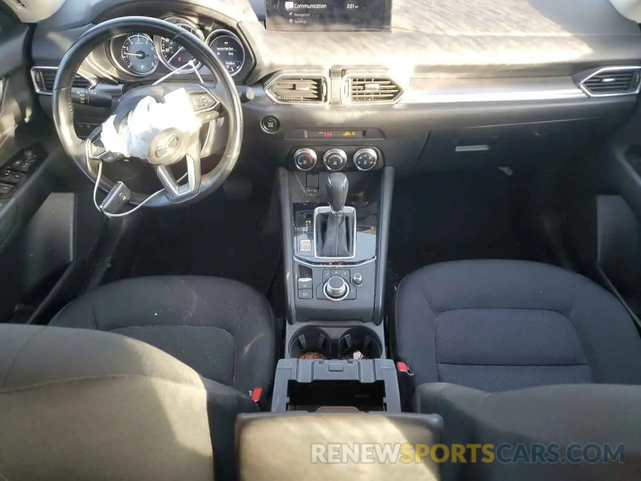 8 fotografías del automóvil dañado JM3KFBBM0M0403122 MAZDA CX-5 2021