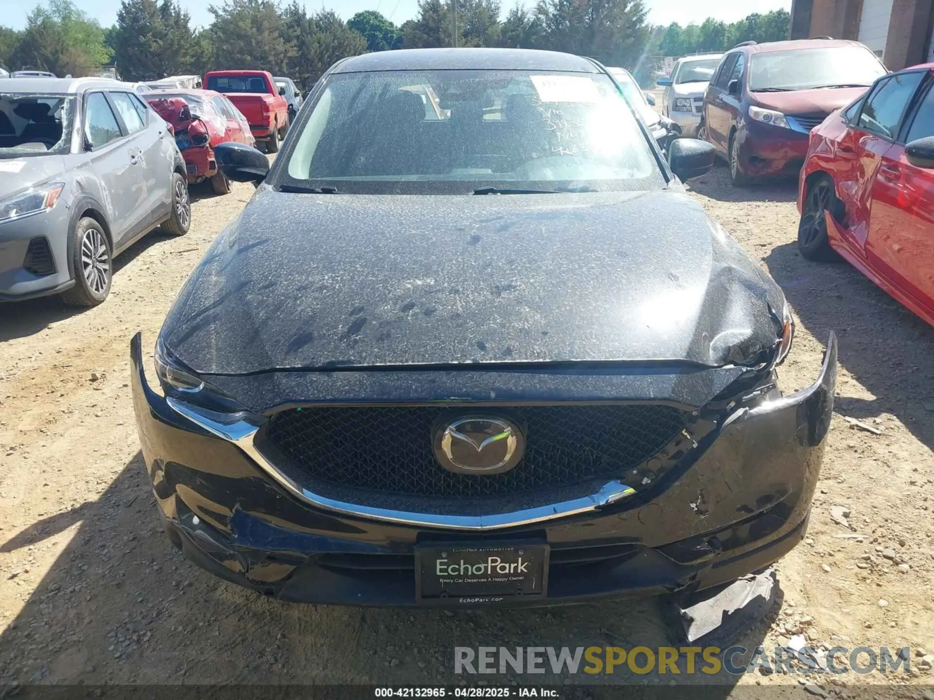 12 fotografías del automóvil dañado JM3KFBBM1M0398352 MAZDA CX-5 2021