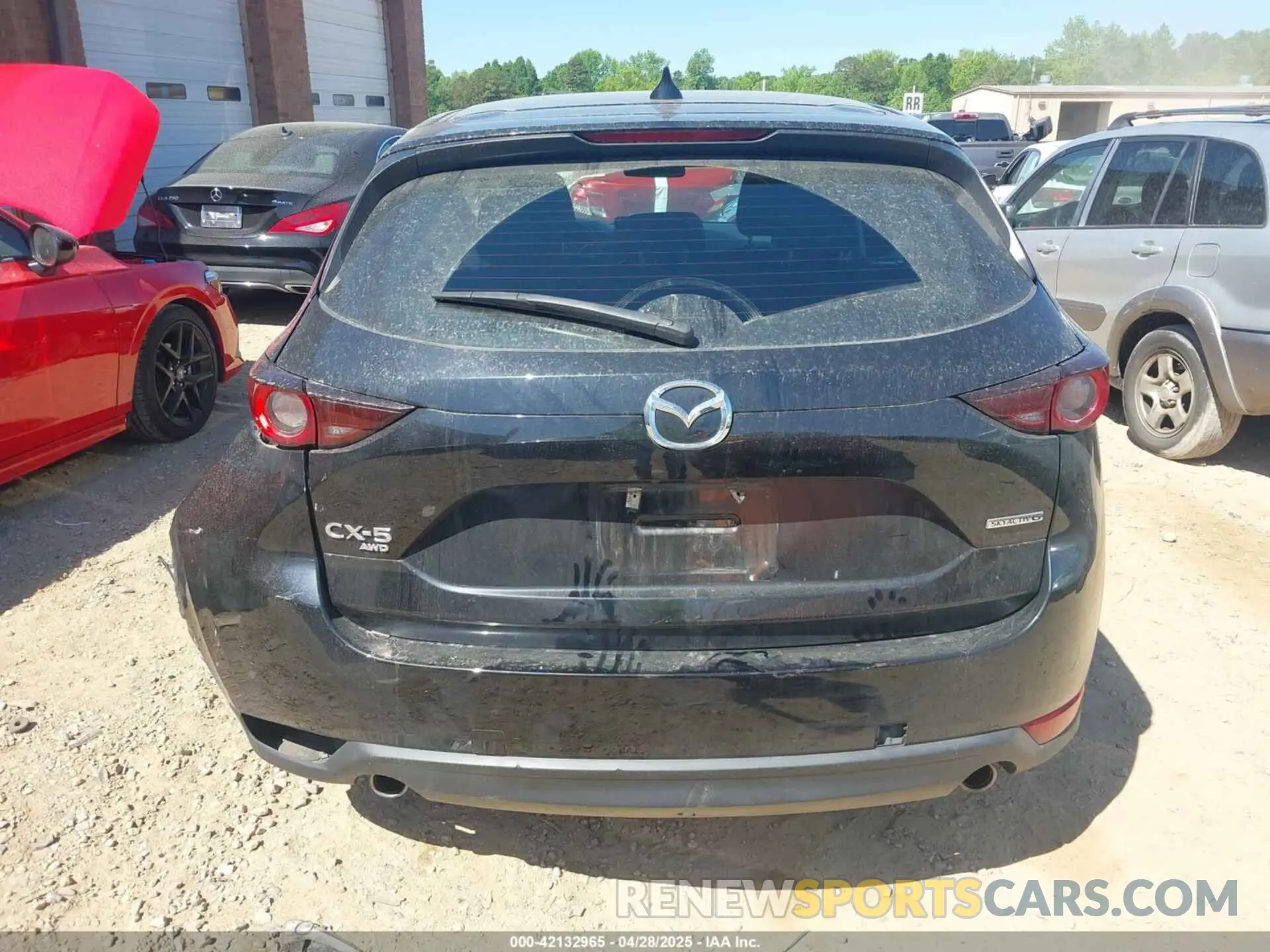 16 fotografías del automóvil dañado JM3KFBBM1M0398352 MAZDA CX-5 2021