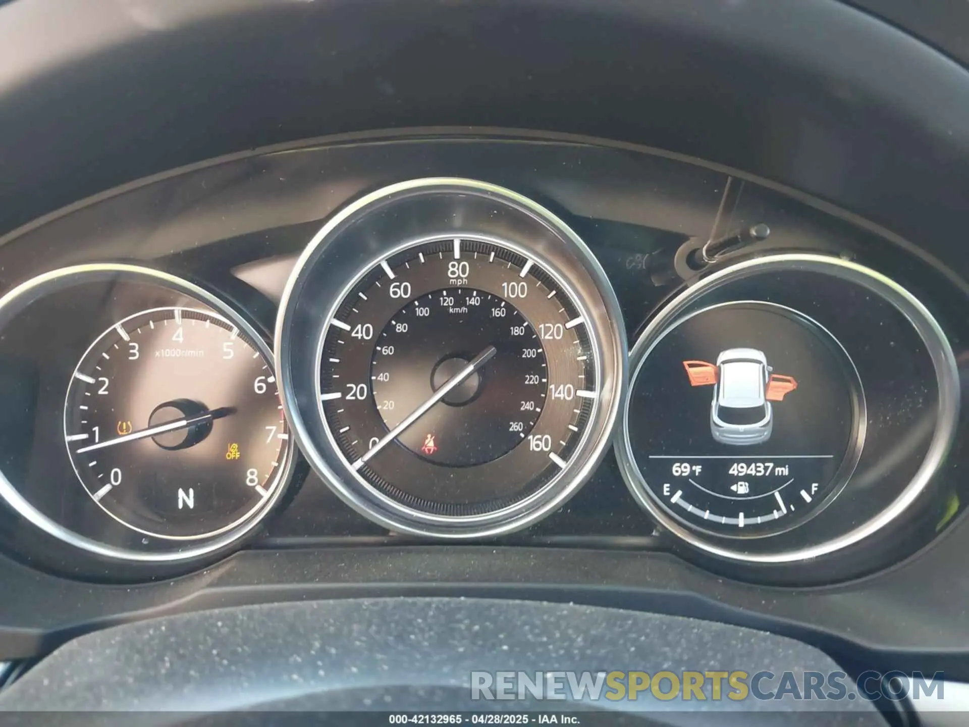 7 fotografías del automóvil dañado JM3KFBBM1M0398352 MAZDA CX-5 2021