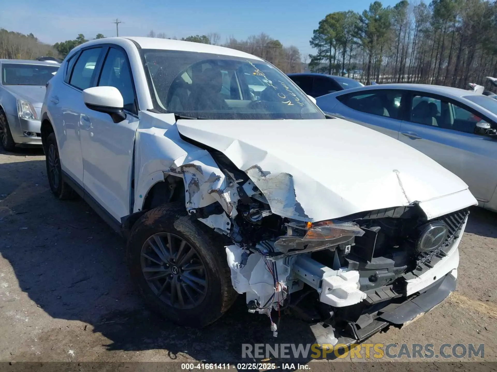1 fotografías del automóvil dañado JM3KFBBM3M0408394 MAZDA CX-5 2021