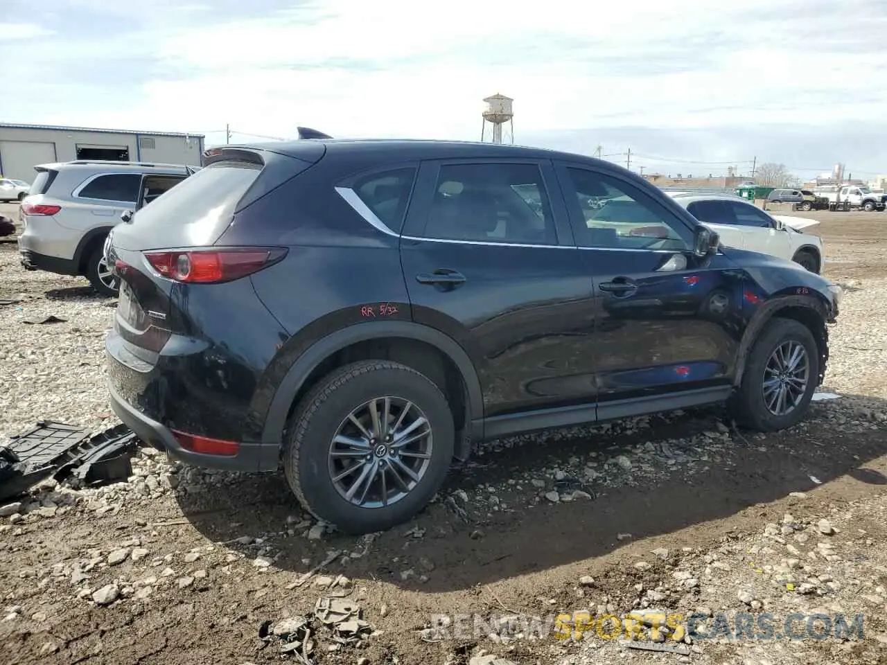 3 fotografías del automóvil dañado JM3KFBBM3M1331391 MAZDA CX-5 2021