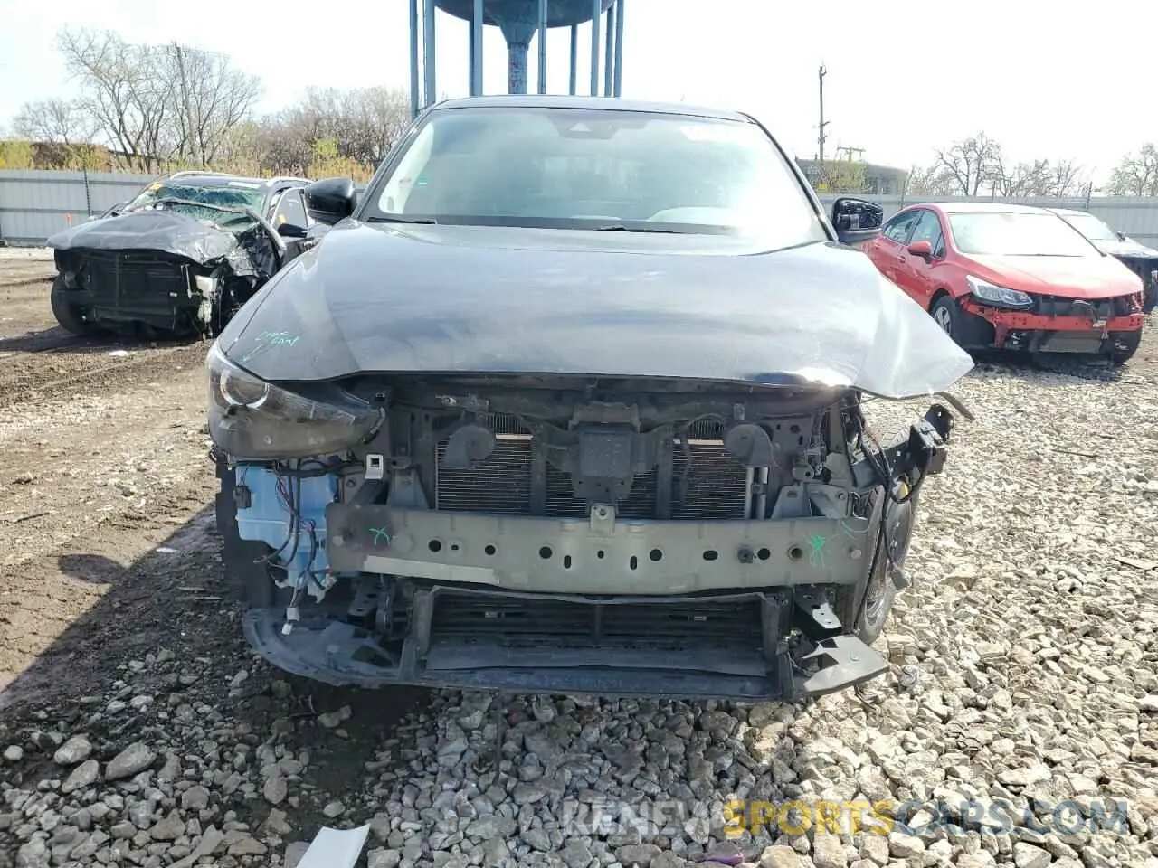 5 fotografías del automóvil dañado JM3KFBBM3M1331391 MAZDA CX-5 2021