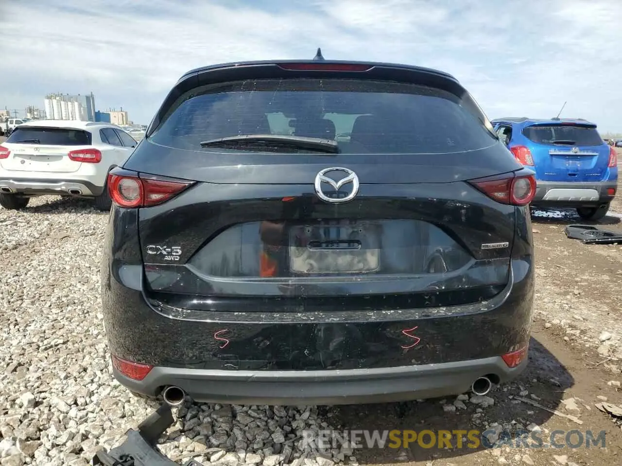 6 fotografías del automóvil dañado JM3KFBBM3M1331391 MAZDA CX-5 2021
