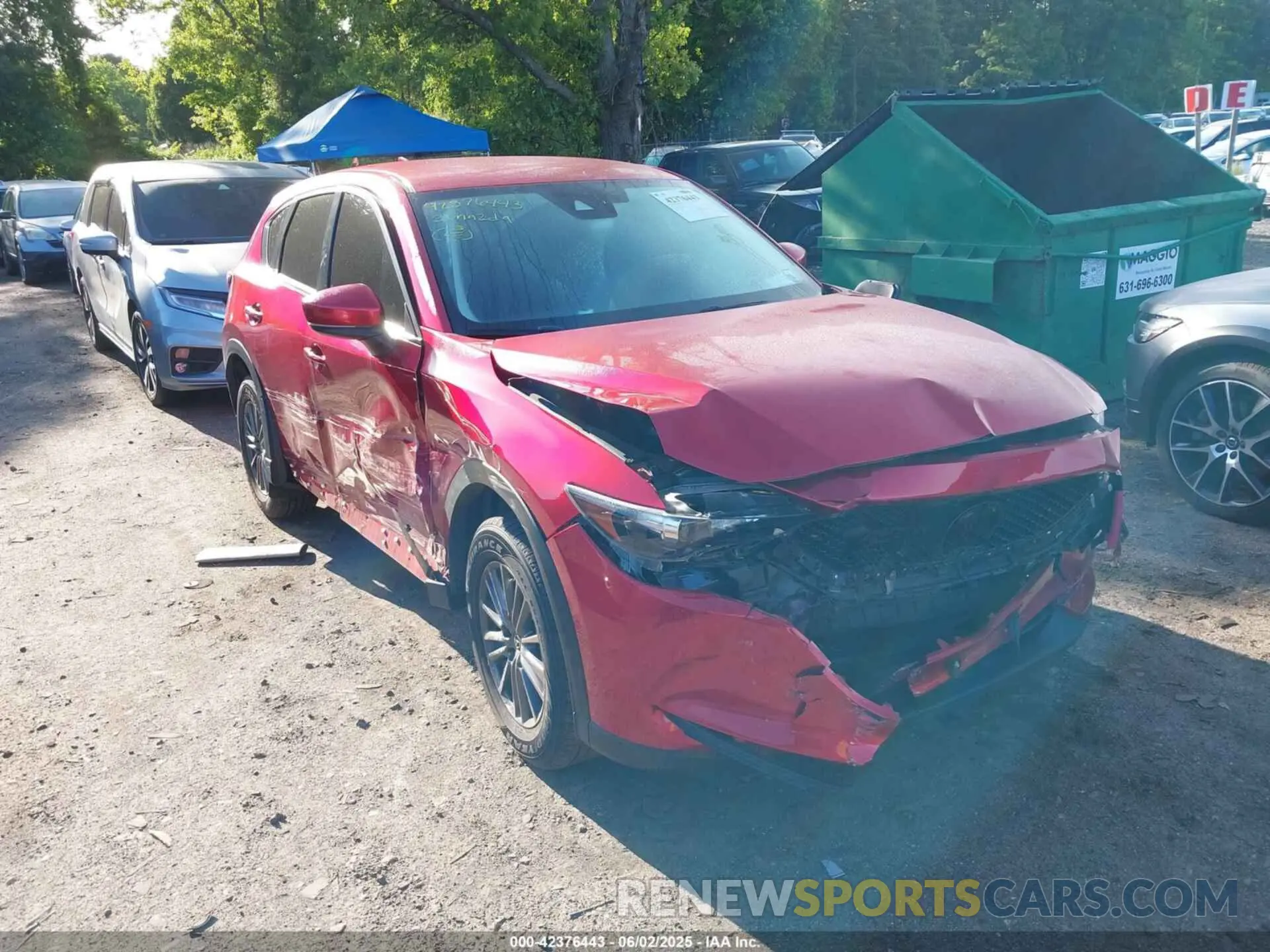 1 fotografías del automóvil dañado JM3KFBBM5M1300255 MAZDA CX-5 2021