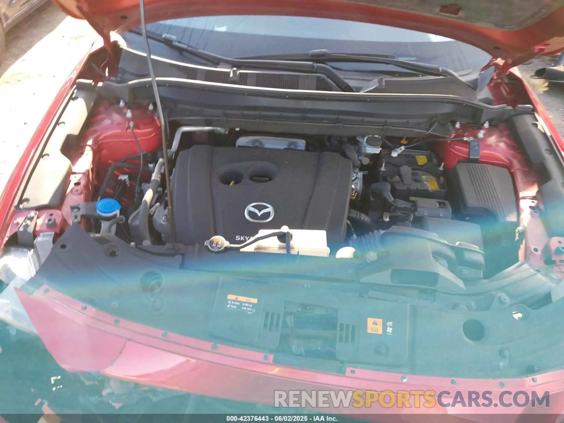 10 fotografías del automóvil dañado JM3KFBBM5M1300255 MAZDA CX-5 2021