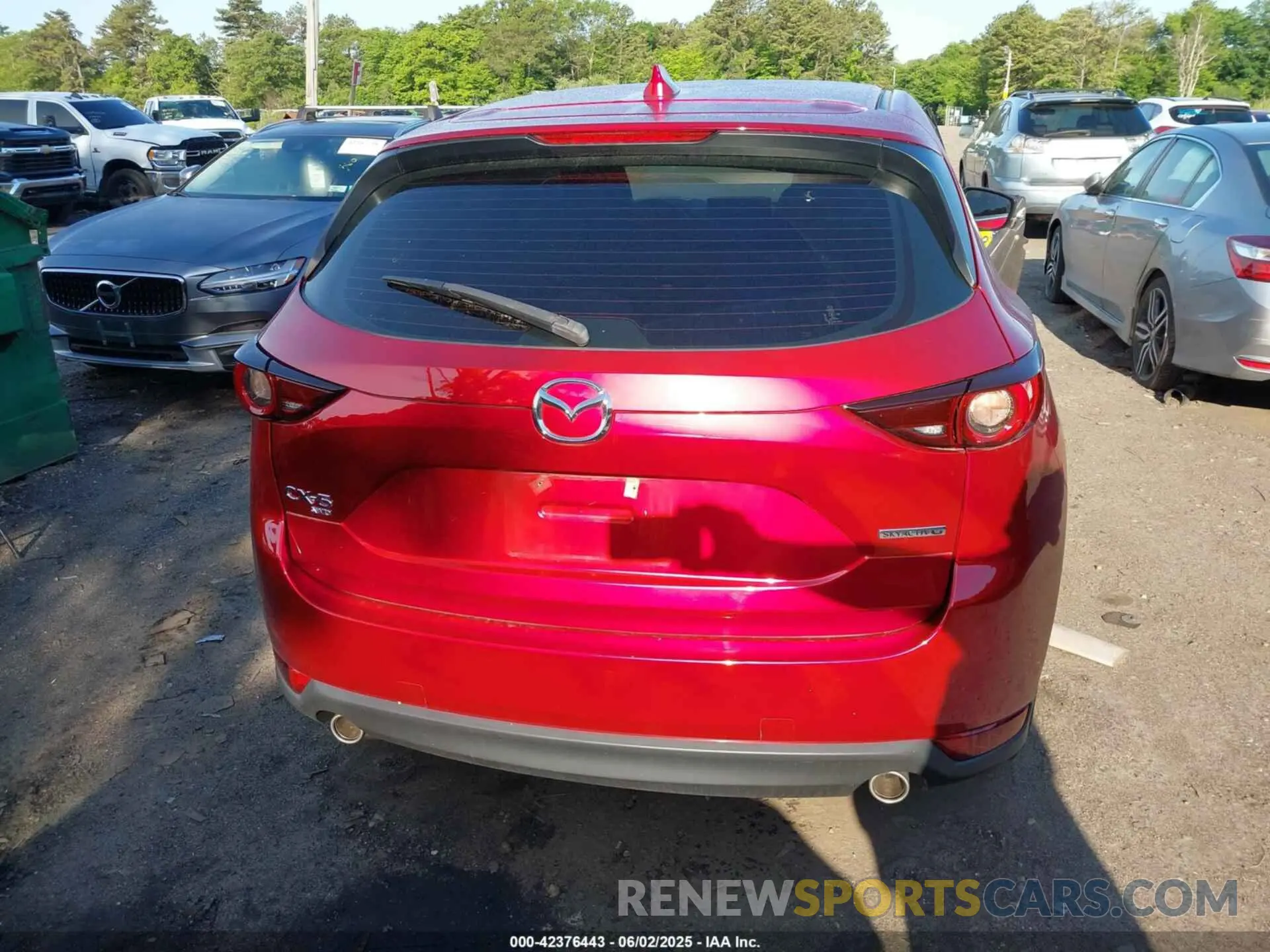 16 fotografías del automóvil dañado JM3KFBBM5M1300255 MAZDA CX-5 2021