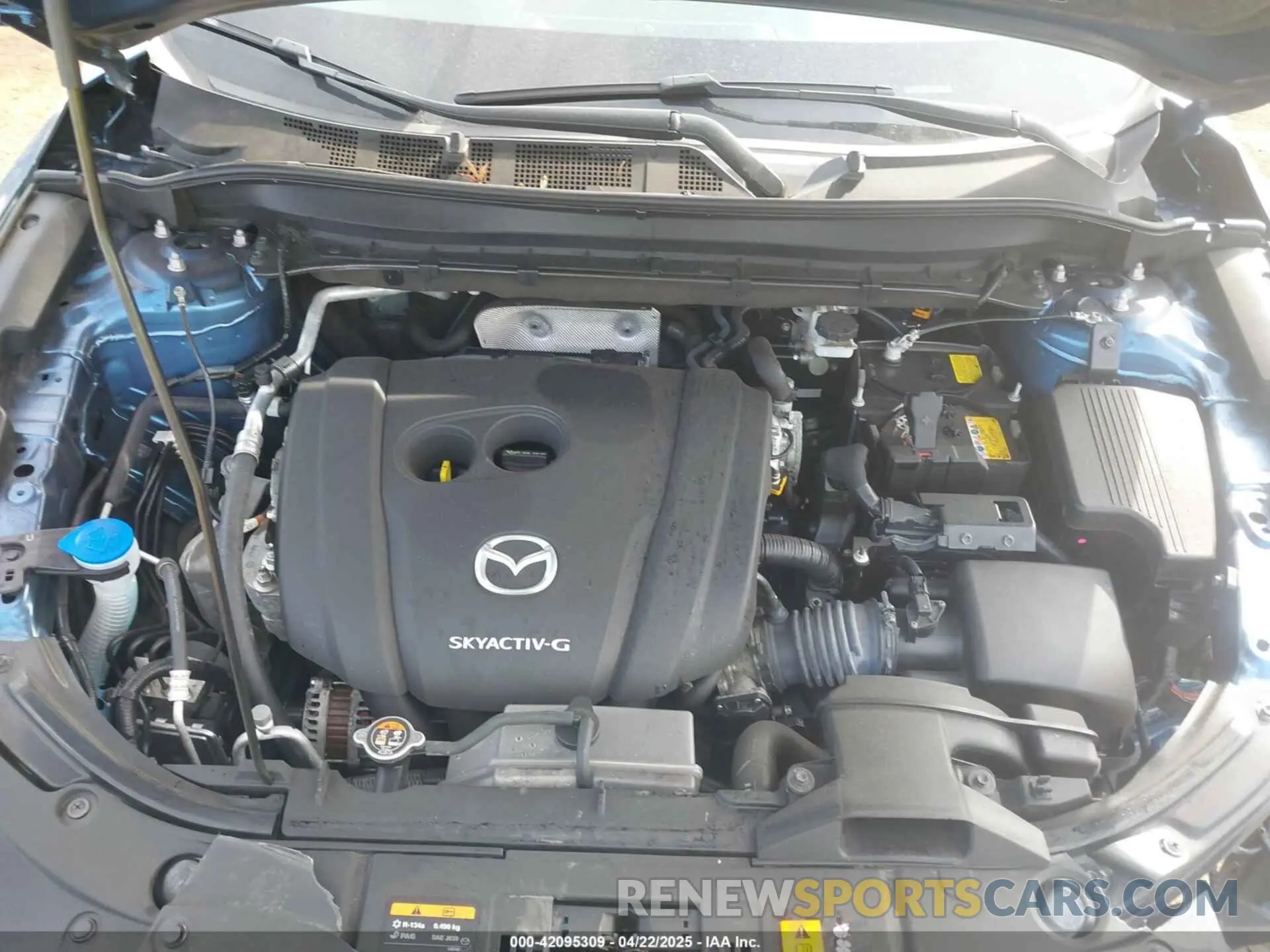 10 fotografías del automóvil dañado JM3KFBBM5M1313765 MAZDA CX-5 2021