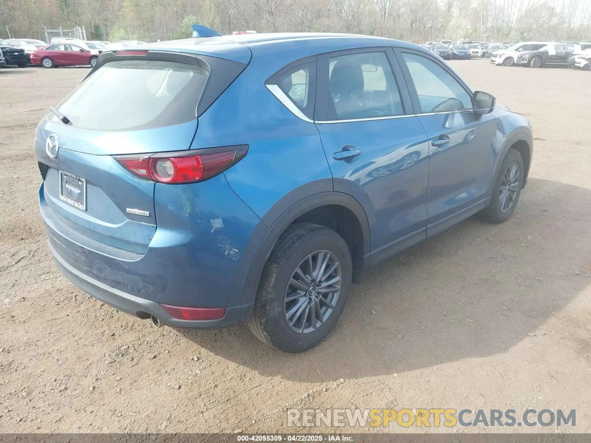 4 fotografías del automóvil dañado JM3KFBBM5M1313765 MAZDA CX-5 2021