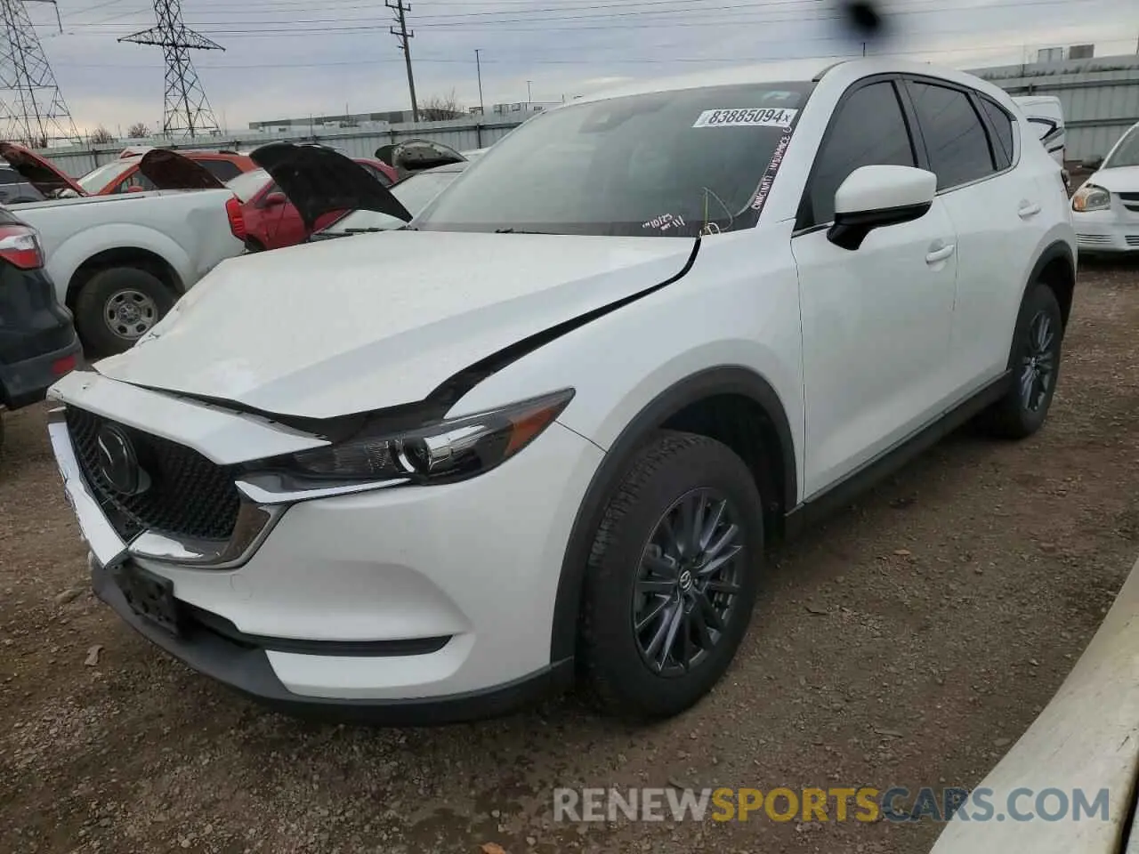 1 fotografías del automóvil dañado JM3KFBBM6M0398234 MAZDA CX-5 2021