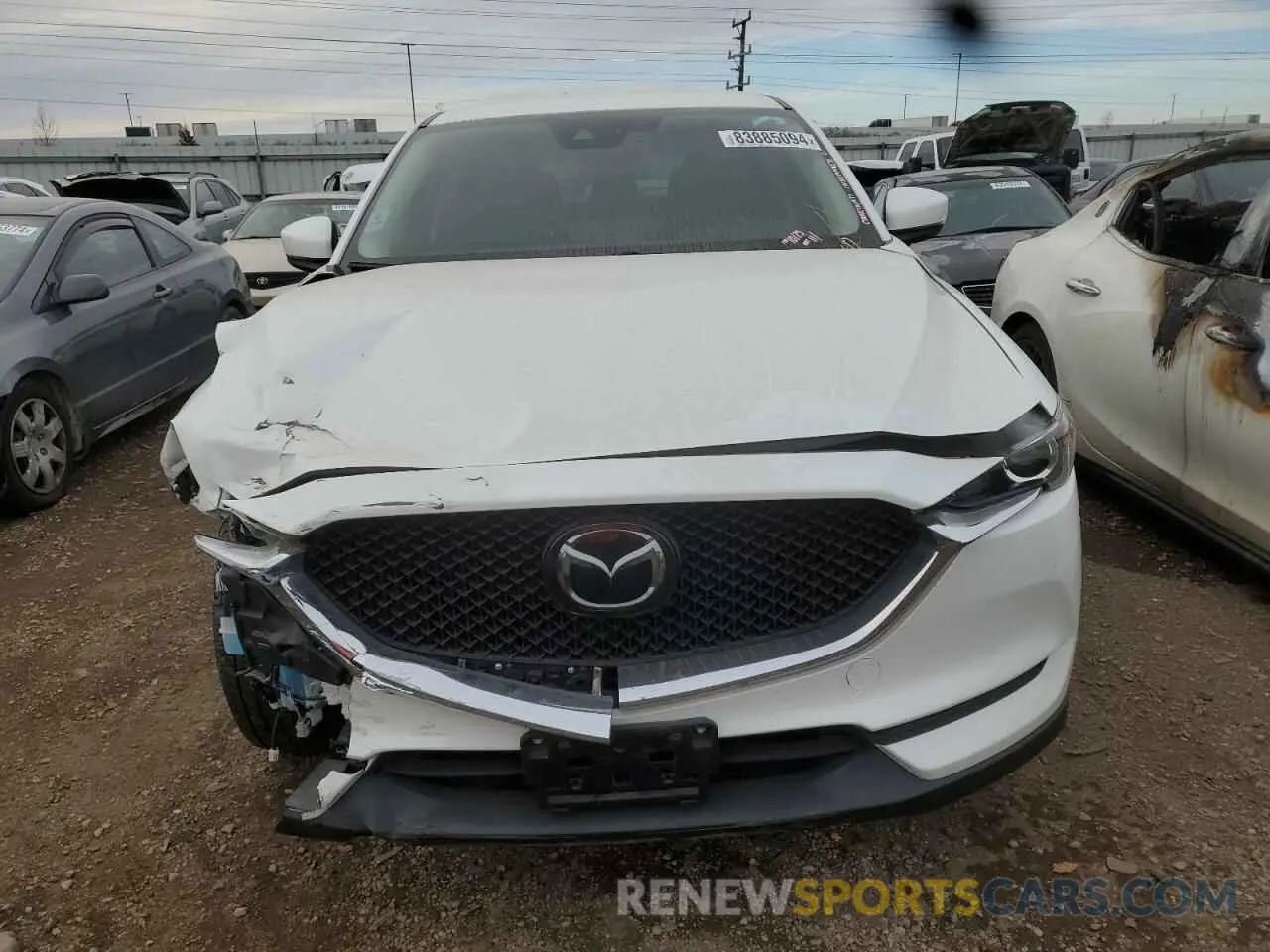 5 fotografías del automóvil dañado JM3KFBBM6M0398234 MAZDA CX-5 2021