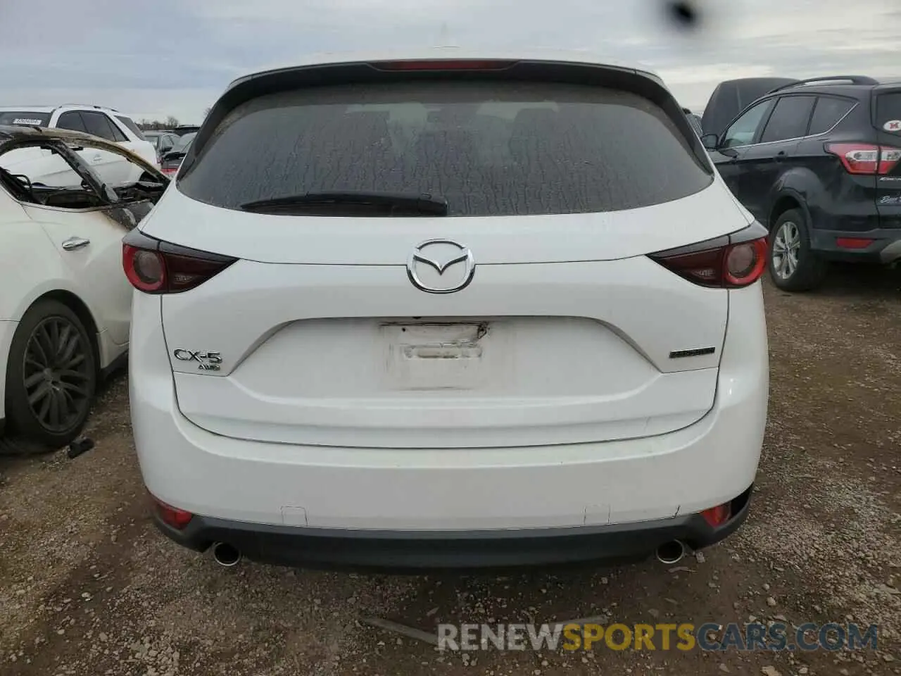 6 fotografías del automóvil dañado JM3KFBBM6M0398234 MAZDA CX-5 2021