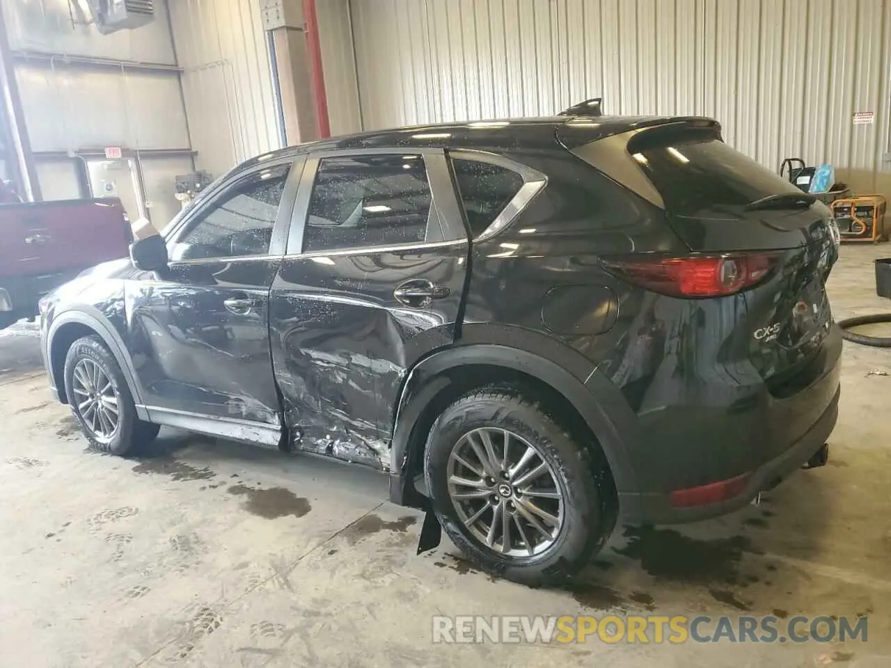 2 fotografías del automóvil dañado JM3KFBBM7M0320111 MAZDA CX-5 2021