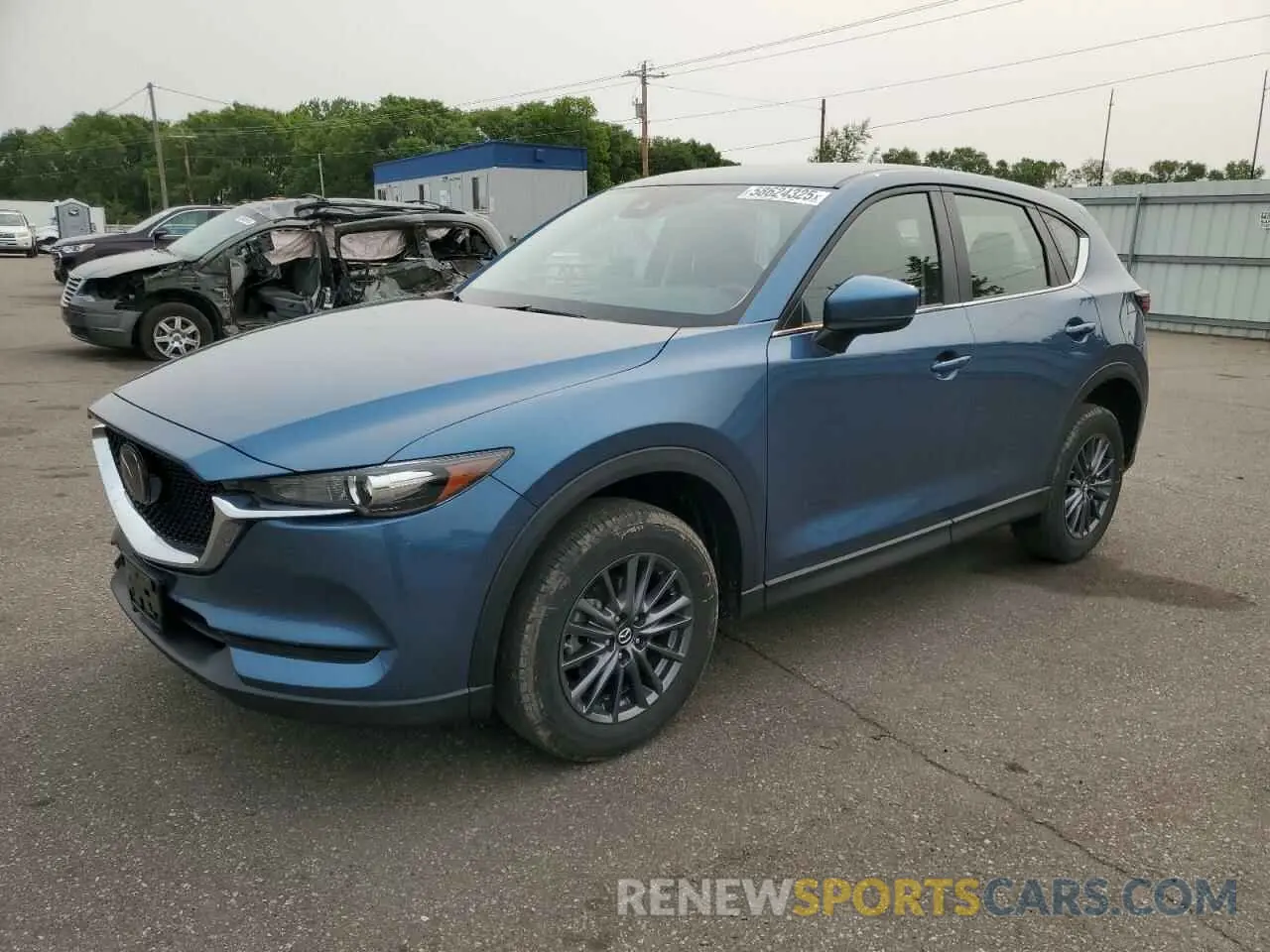 1 fotografías del automóvil dañado JM3KFBBM7M0403604 MAZDA CX-5 2021