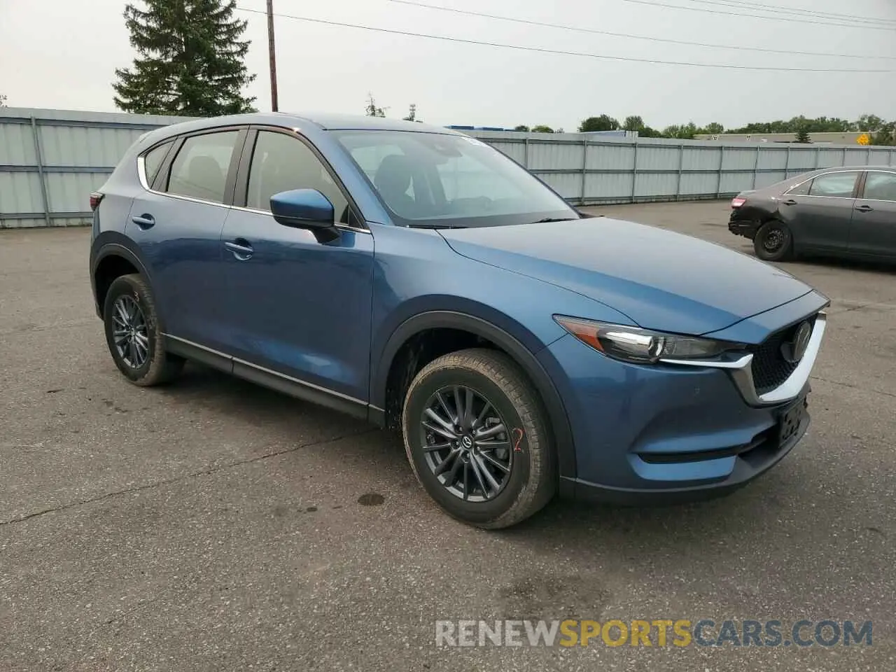 4 fotografías del automóvil dañado JM3KFBBM7M0403604 MAZDA CX-5 2021