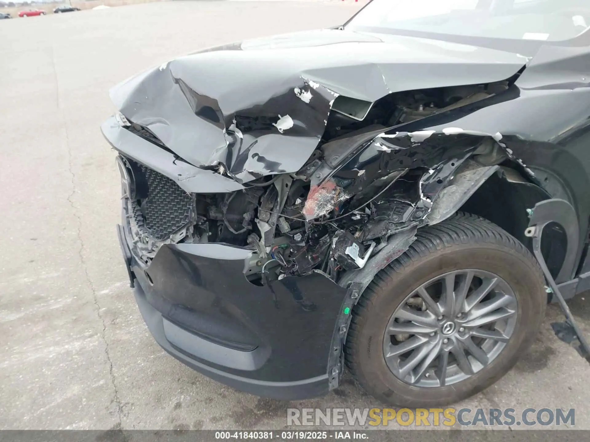 6 fotografías del automóvil dañado JM3KFBBM9M0409422 MAZDA CX-5 2021