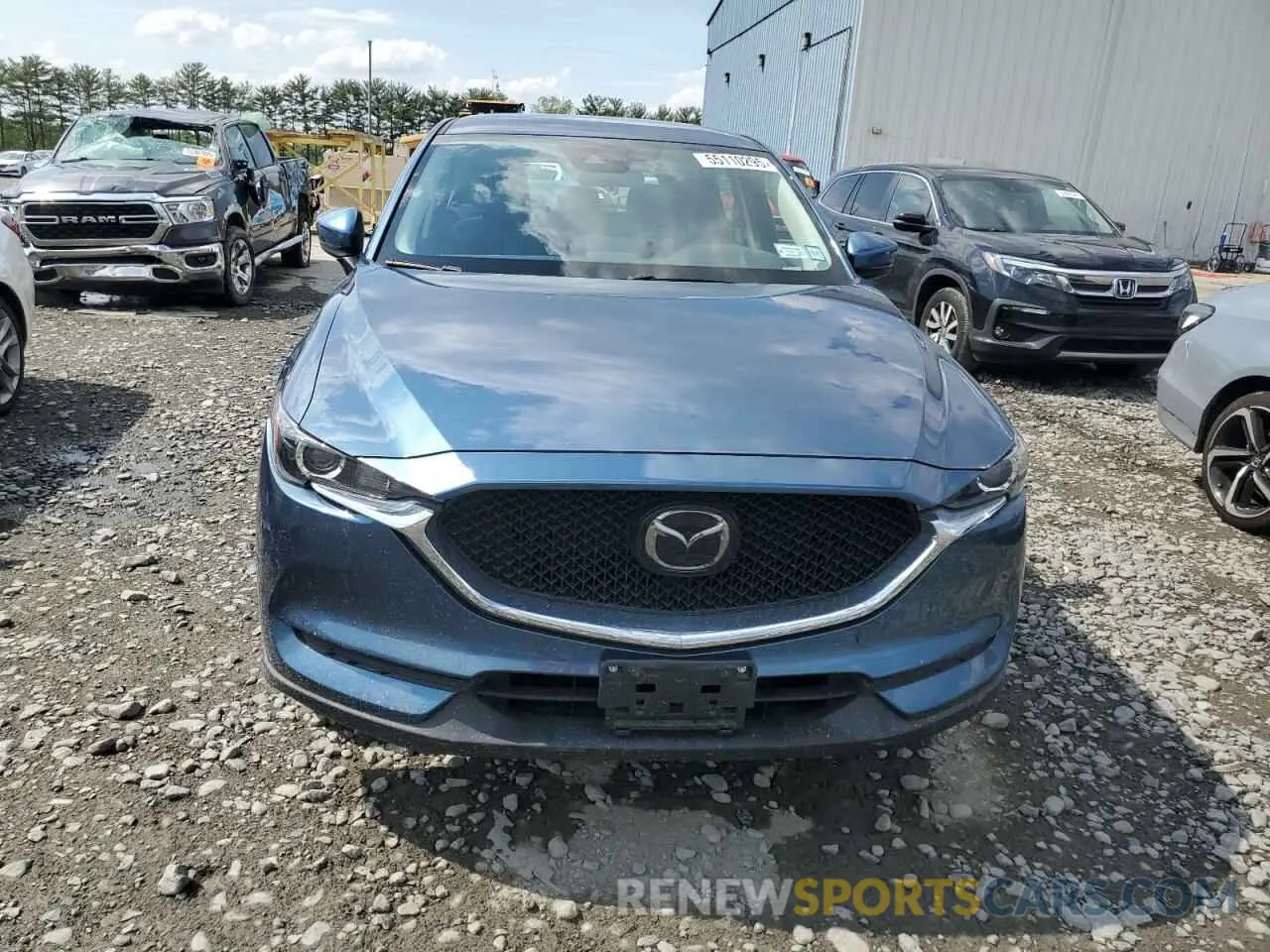 5 fotografías del automóvil dañado JM3KFBBMXM0402267 MAZDA CX-5 2021
