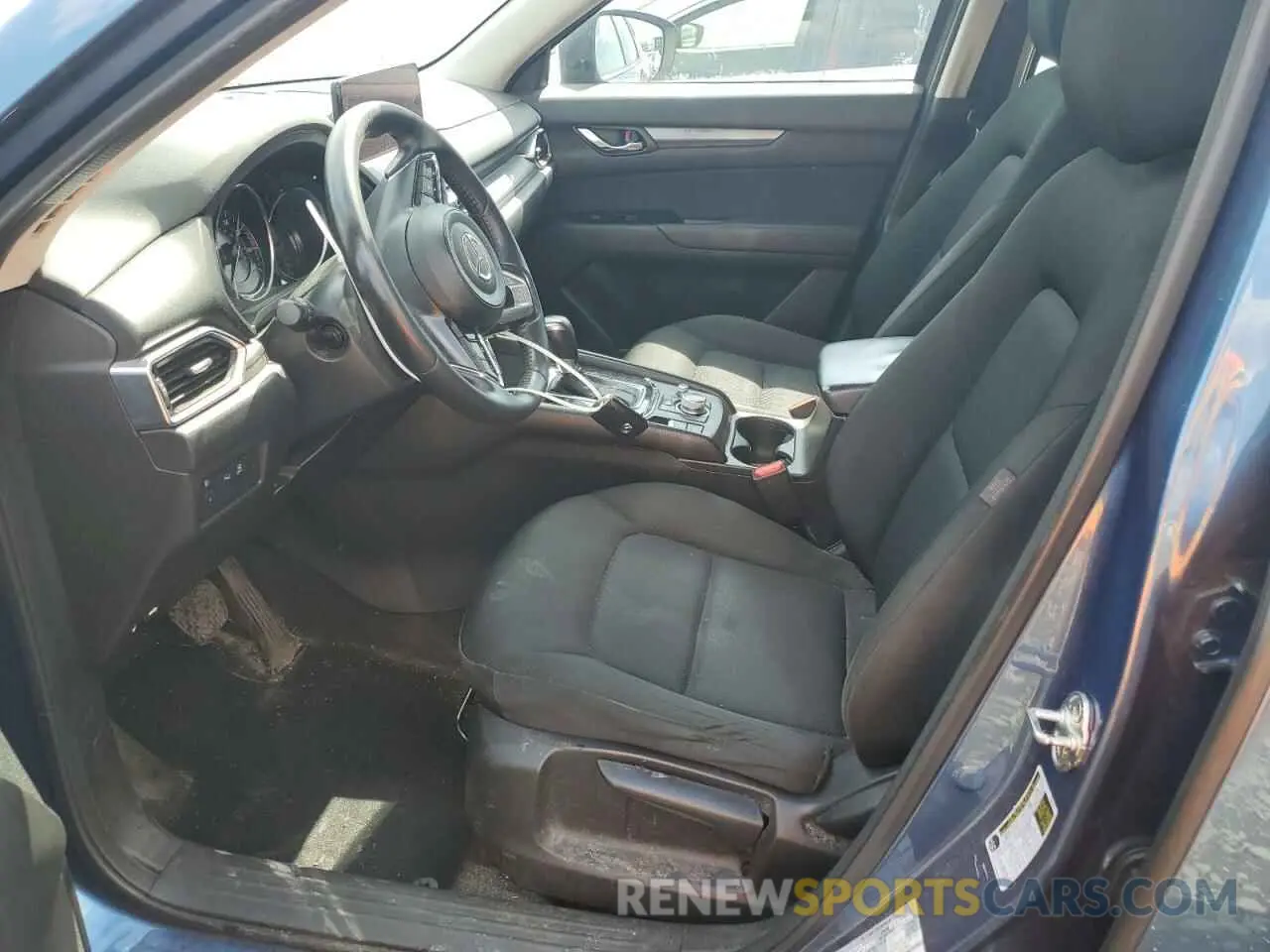 7 fotografías del automóvil dañado JM3KFBBMXM0402267 MAZDA CX-5 2021