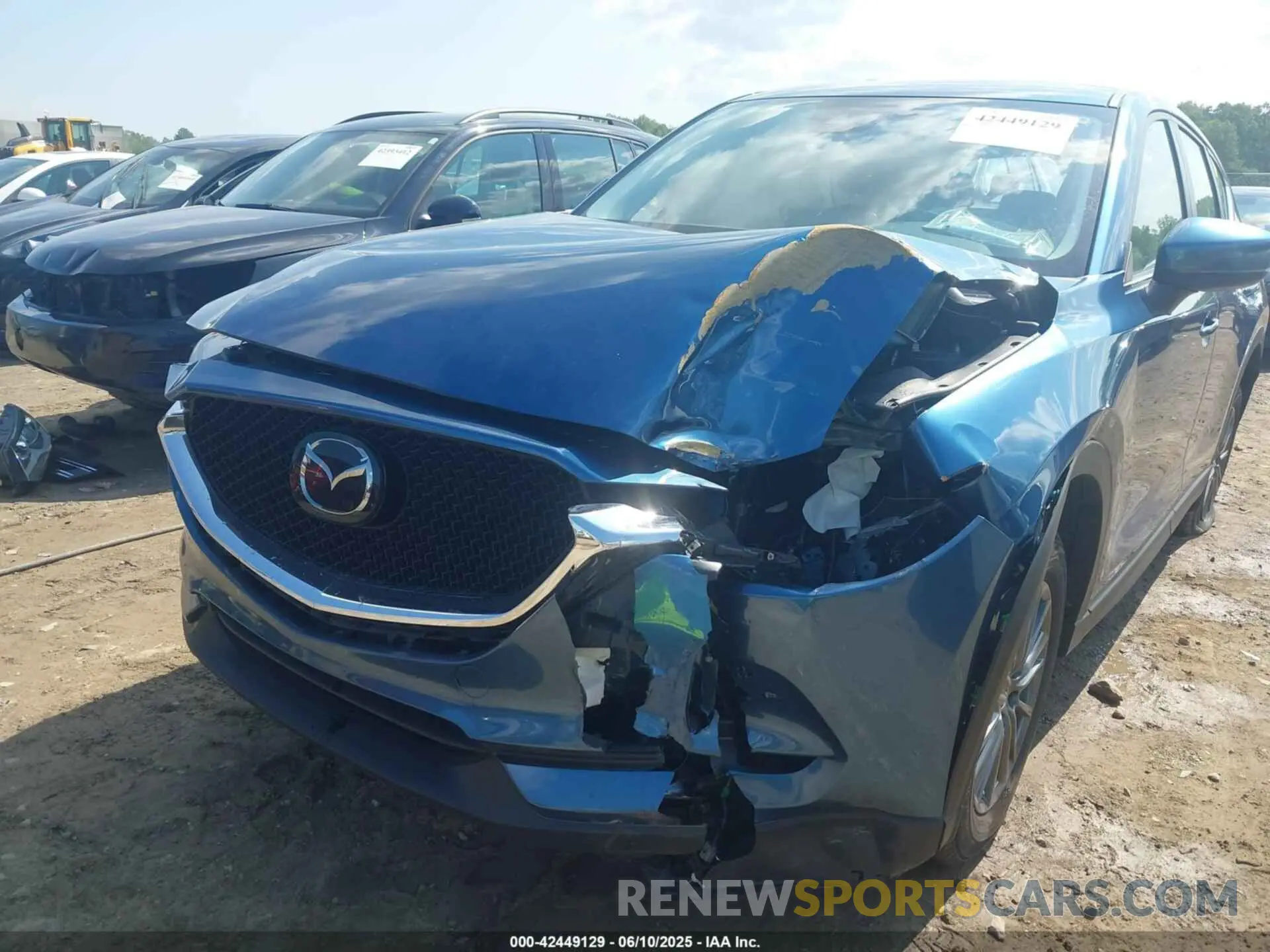 17 fotografías del automóvil dañado JM3KFBBMXM0417657 MAZDA CX-5 2021