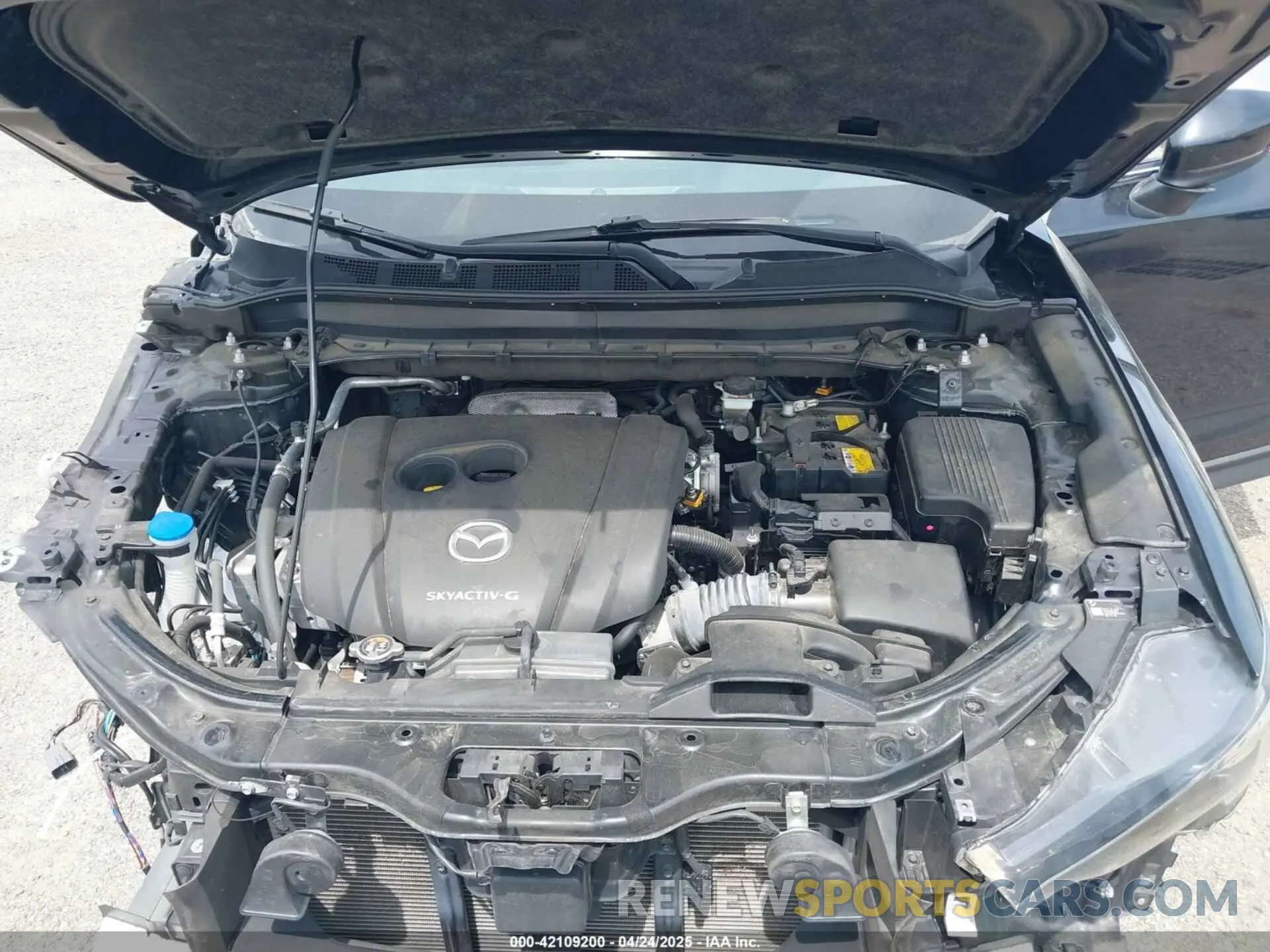 10 fotografías del automóvil dañado JM3KFBBMXM1332974 MAZDA CX-5 2021