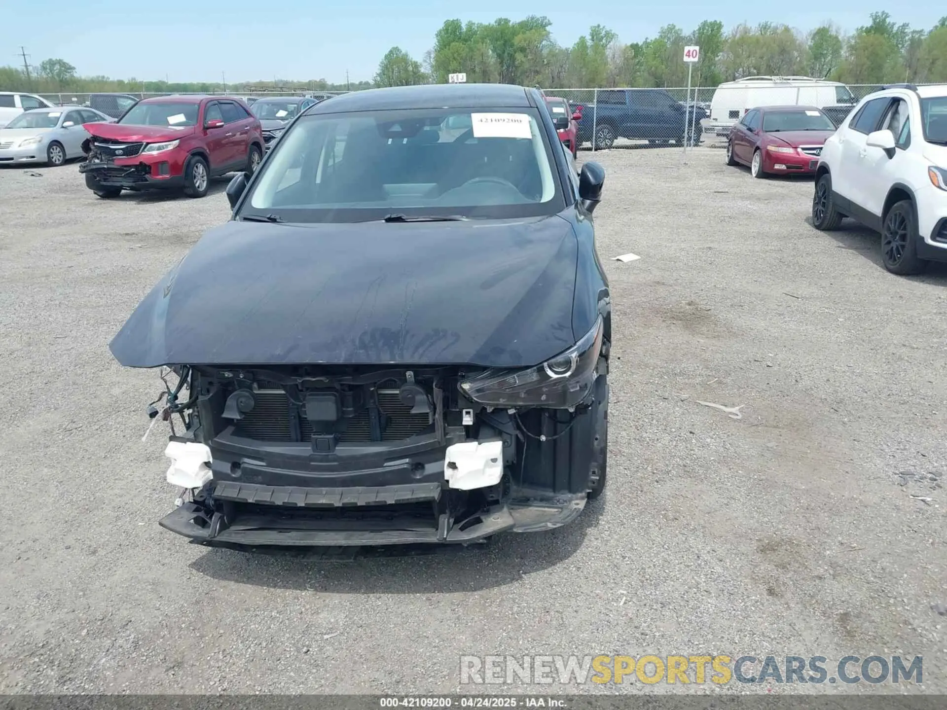 12 fotografías del automóvil dañado JM3KFBBMXM1332974 MAZDA CX-5 2021